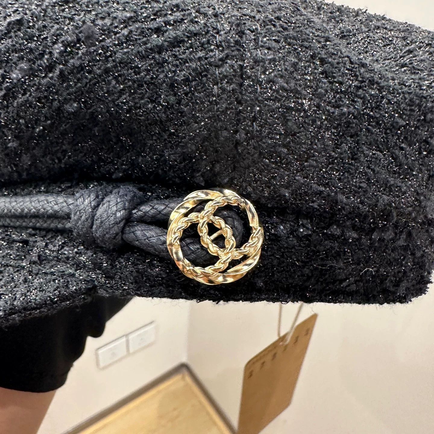 Chanel Chanel Retro Gold Hat one size Men Size ONE SIZE - 6 Thumbnail