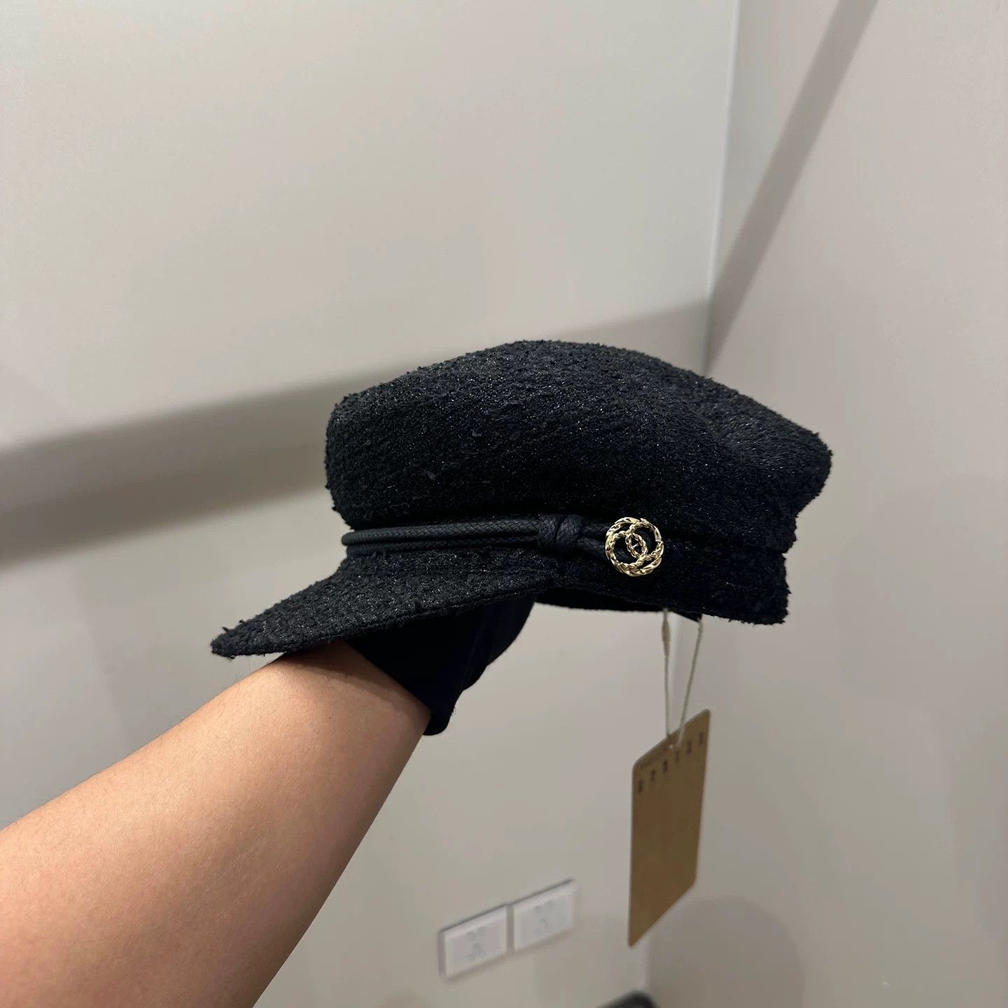 Chanel Chanel Retro Gold Hat one size Men Size ONE SIZE - 3 Thumbnail