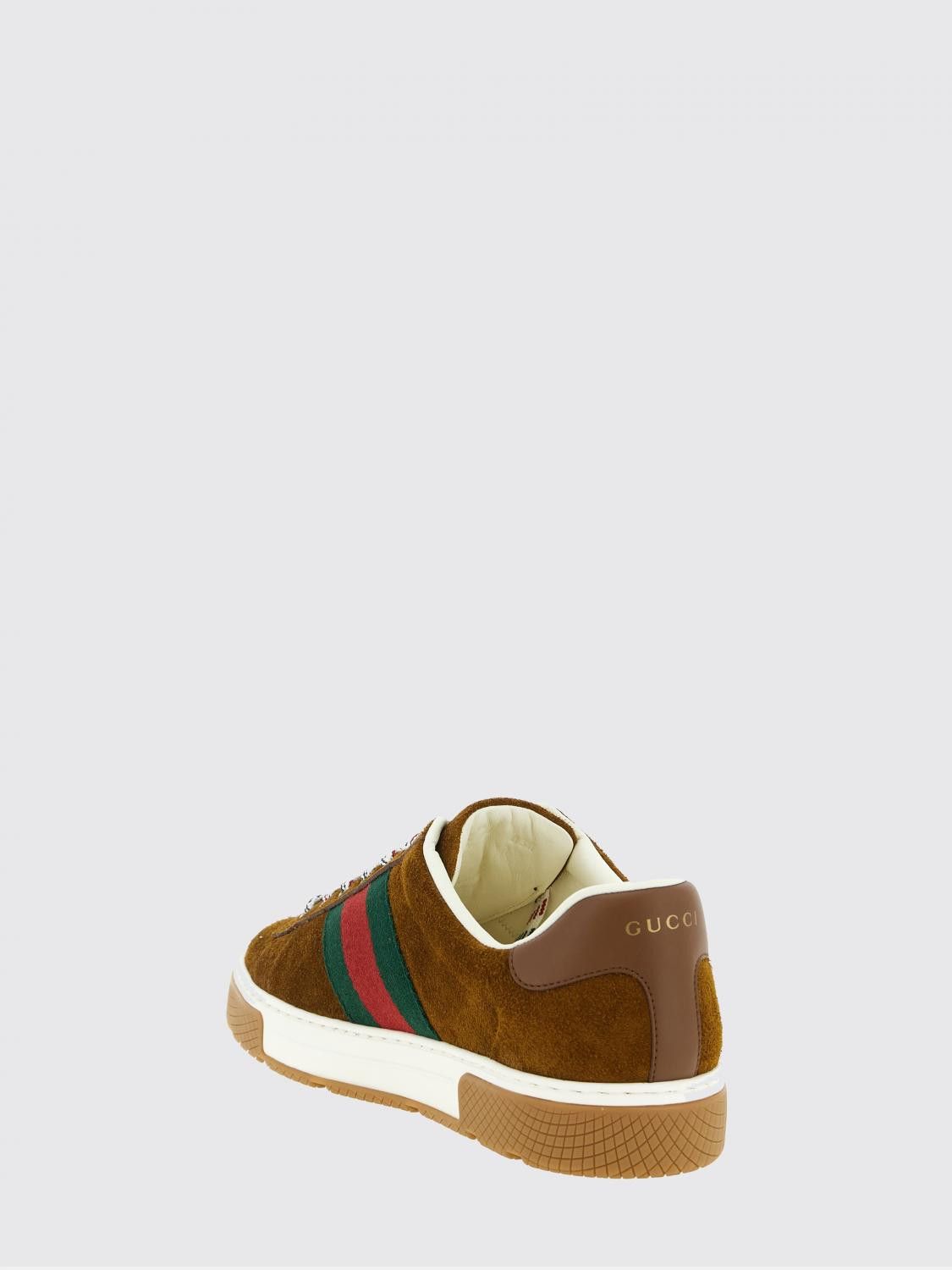 Gucci Gucci Sneakers Men Brown Size US 9 / EU 42 - 3 Thumbnail