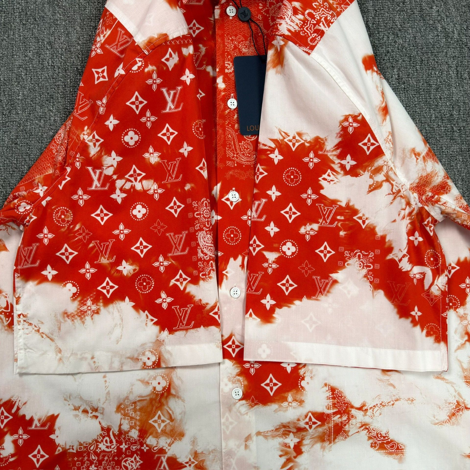 Louis Vuitton Louis Vuitton Bandana Monogram Short Sleeve Shirt XXL Size US XXL / EU 58 / 5 - 5 Thumbnail