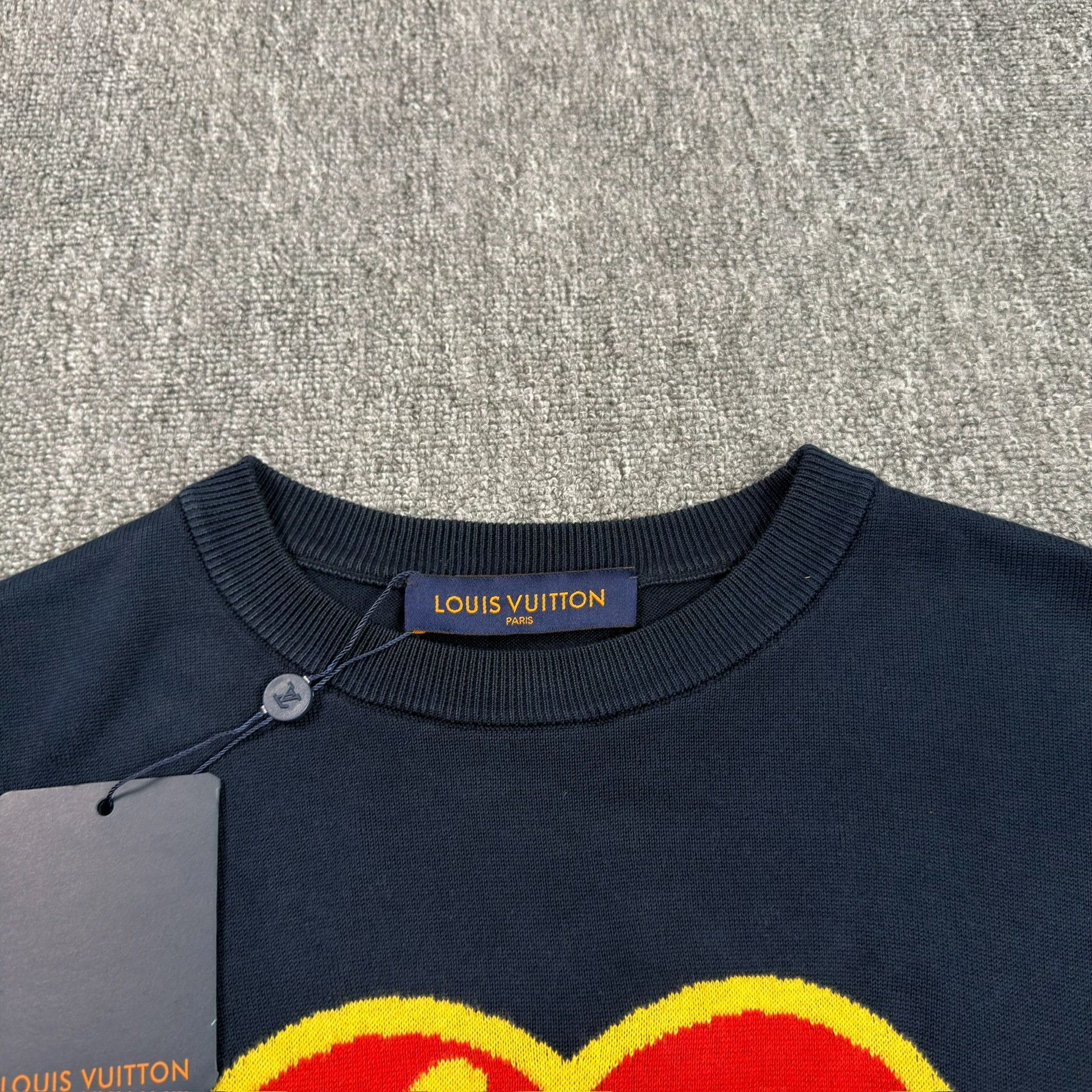 Louis Vuitton Louis Vuitton x Nigo Heart Knit T-Shirt Size S Size US S / EU 44-46 / 1 - 4 Thumbnail