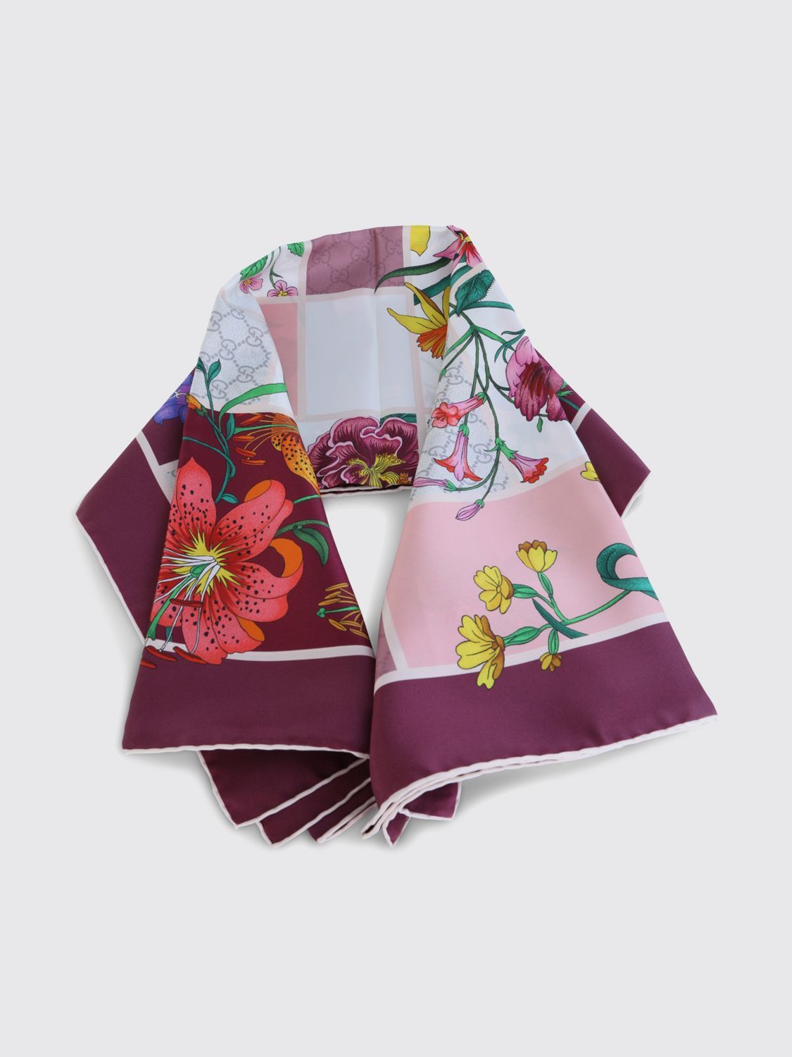 Gucci Gucci Neck Scarf Woman Pink Size ONE SIZE - 2 Thumbnail