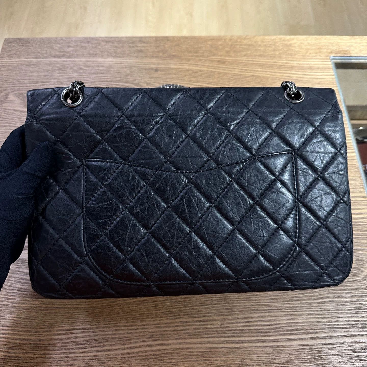 Chanel Chanel Leather Shoulder Bag OS Women Size ONE SIZE - 3 Thumbnail