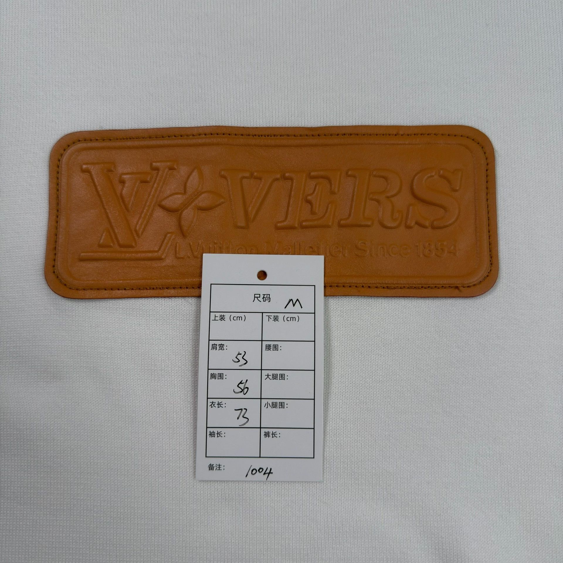 Louis Vuitton Louis Vuitton Leather Patch Knit T-Shirt US M Size US M / EU 48-50 / 2 - 7 Thumbnail