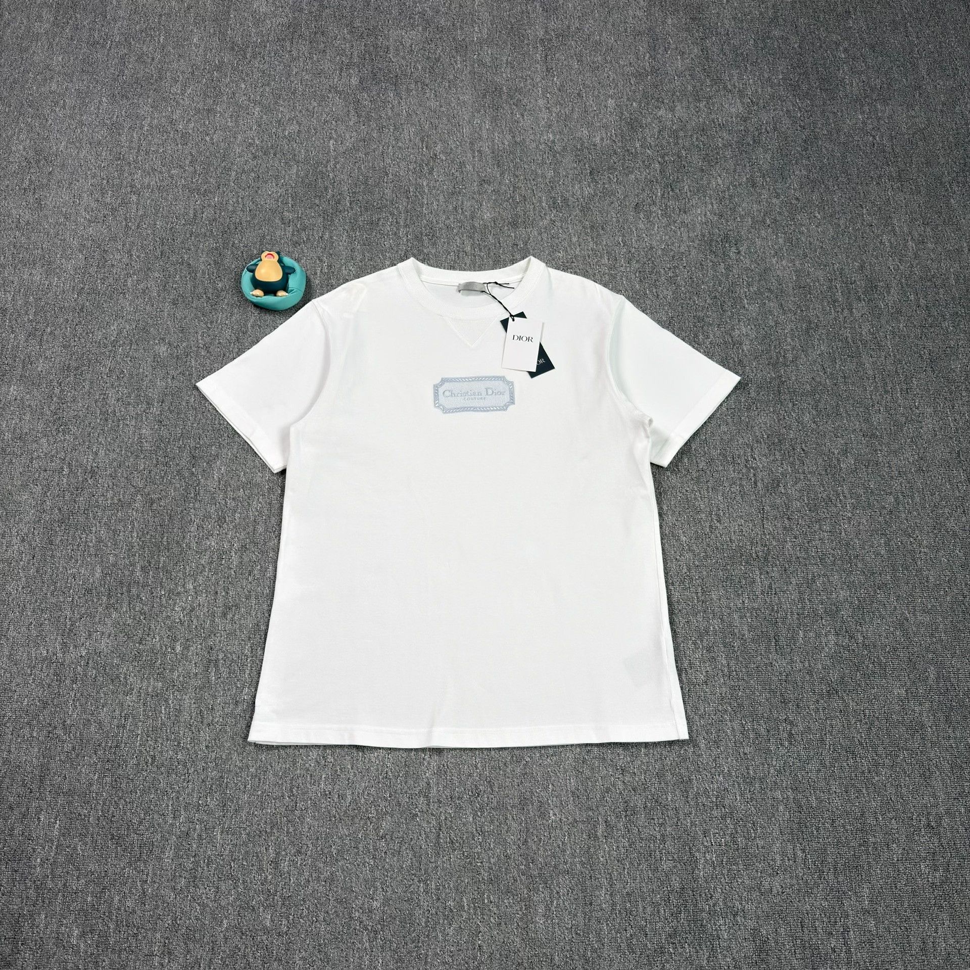 Dior Dior Embroidered Logo T-Shirt Size L Size US L / EU 52-54 / 3 - 2 Thumbnail