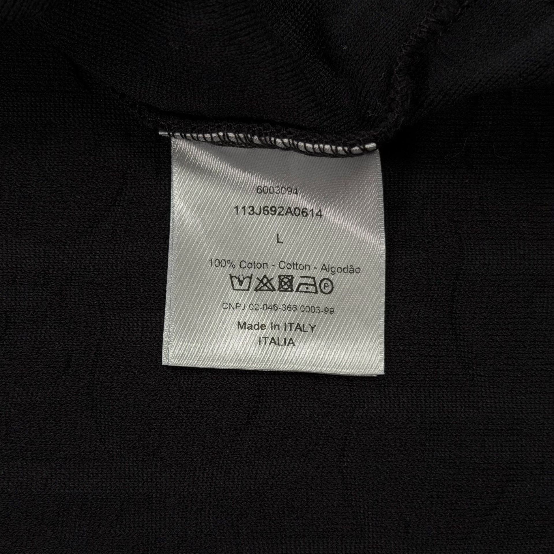 Dior Dior Oblique Terry Cotton T-Shirt L Size US L / EU 52-54 / 3 - 8 Thumbnail
