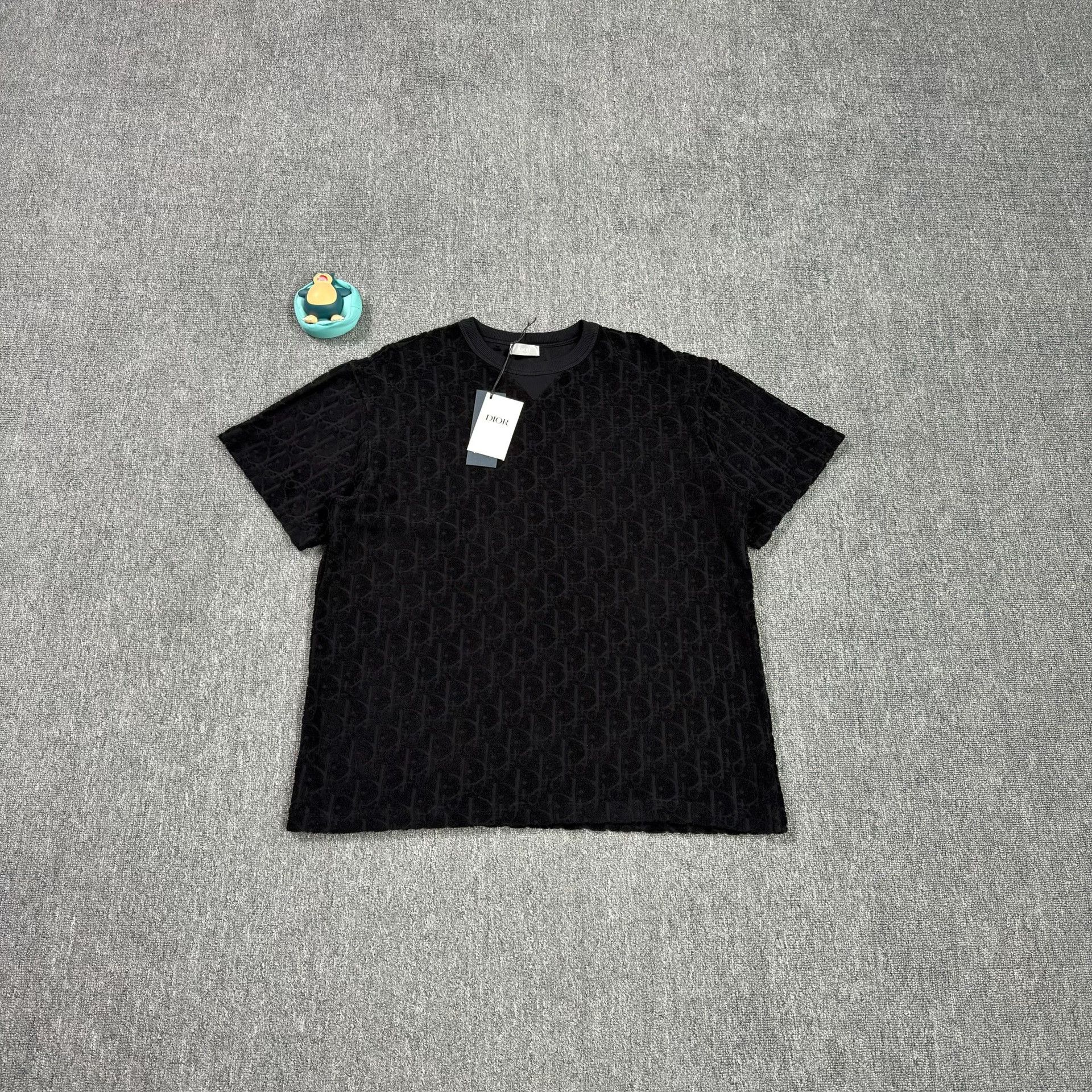 Dior Dior Oblique Terry Cotton T-Shirt L Size US L / EU 52-54 / 3 - 2 Thumbnail