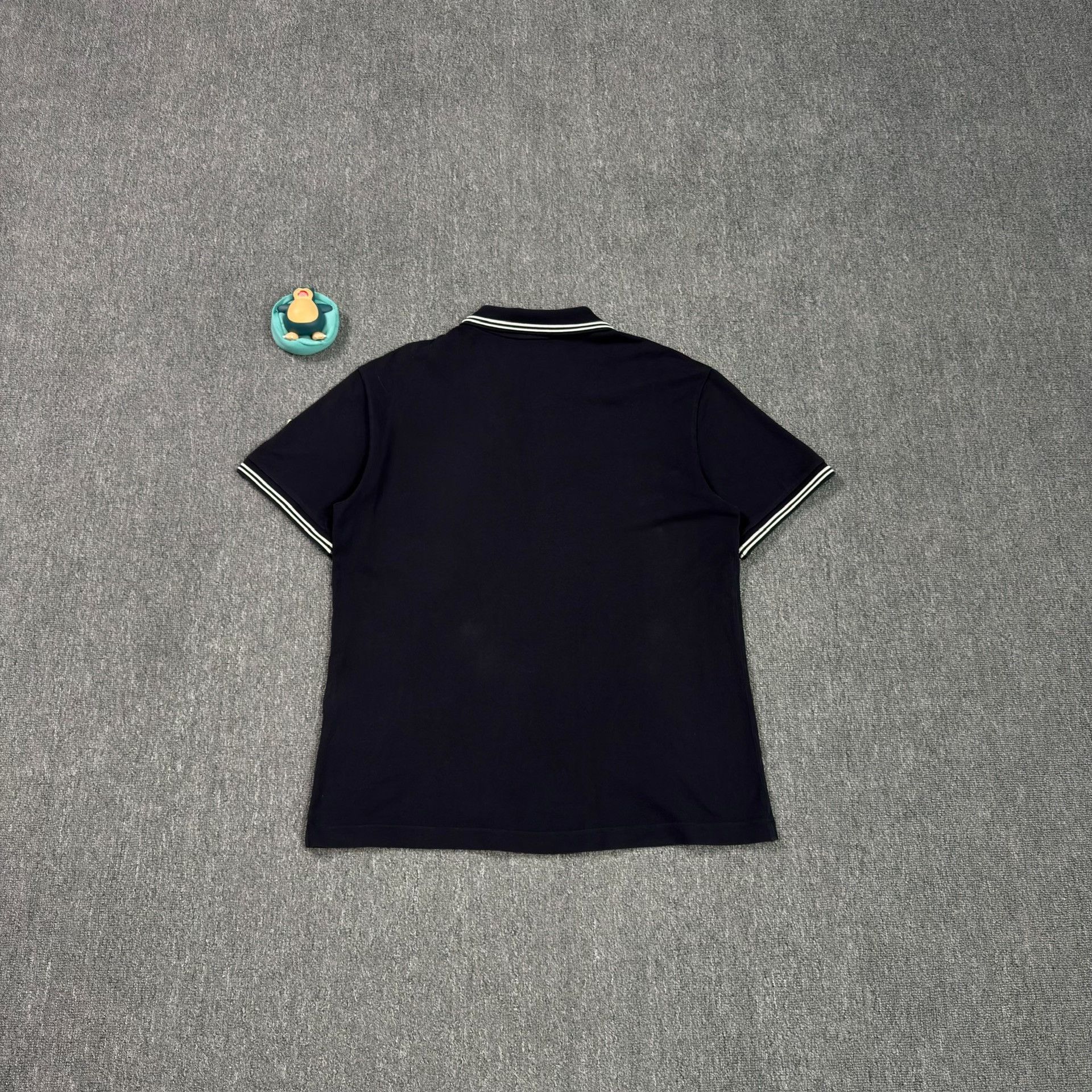 Moncler Moncler Script Logo Tipped Polo Shirt Size S Size US S / EU 44-46 / 1 - 3 Thumbnail