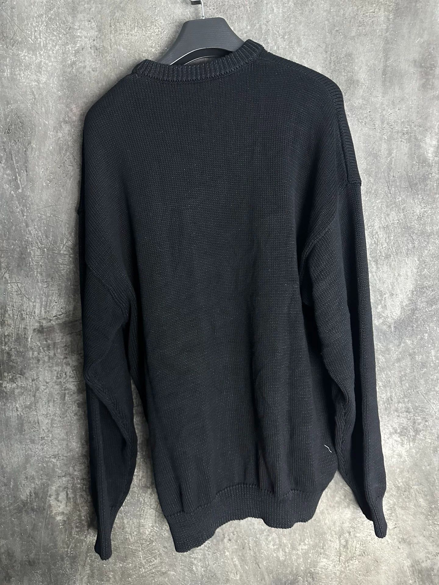 Balenciaga Balenciaga Embroidered BB Logo Unifit Sweater M Size US M / EU 48-50 / 2 - 7 Thumbnail