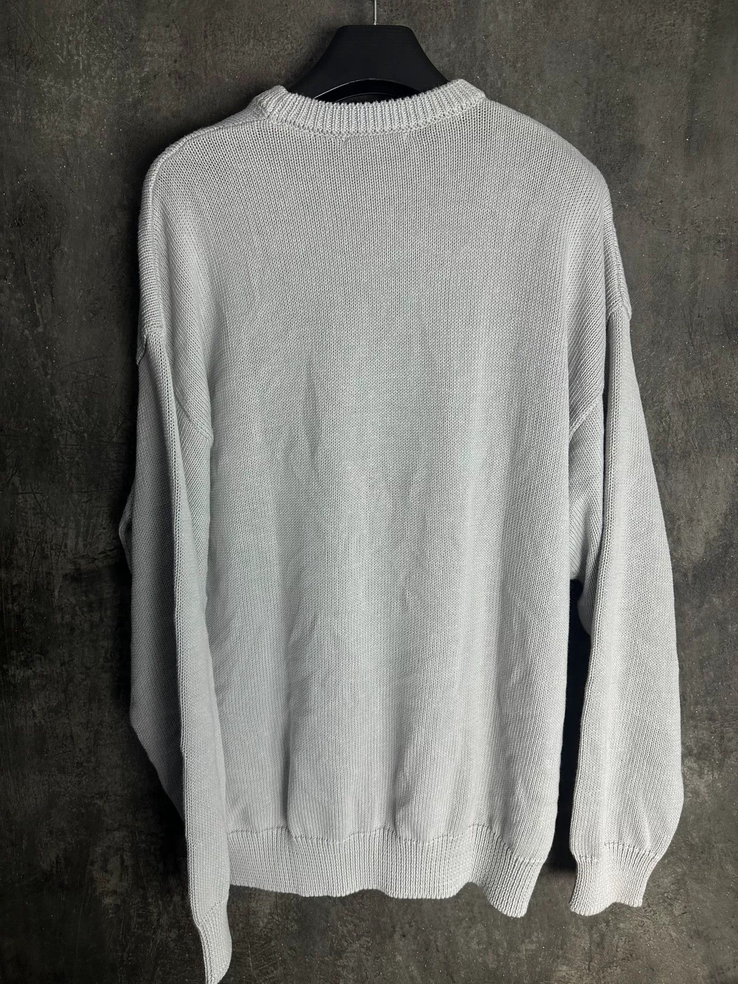 Balenciaga Balenciaga Embroidered BB Logo Unifit Sweater M Size US M / EU 48-50 / 2 - 5 Thumbnail