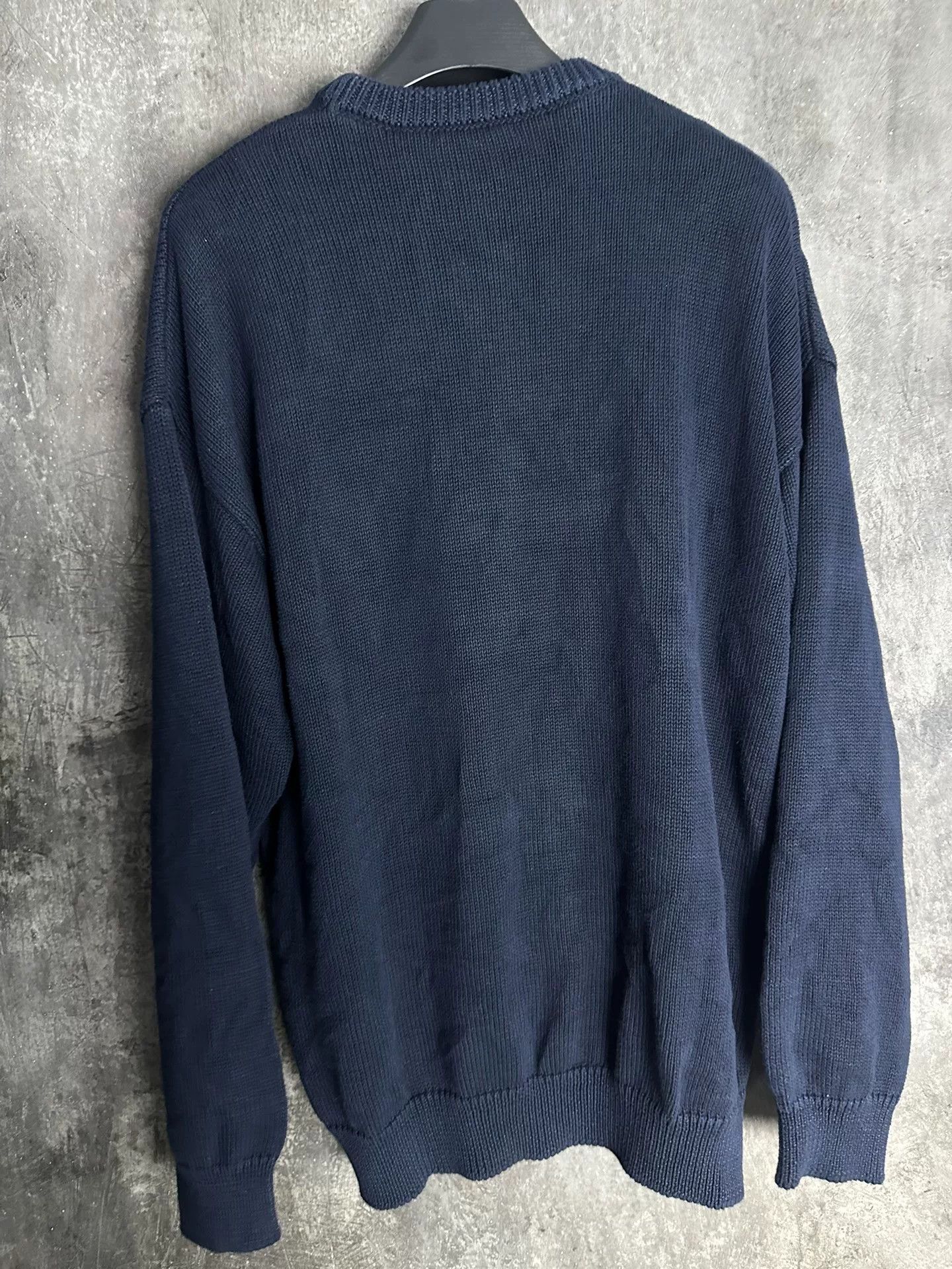 Balenciaga Balenciaga Embroidered BB Logo Unifit Sweater M Size US M / EU 48-50 / 2 - 6 Thumbnail