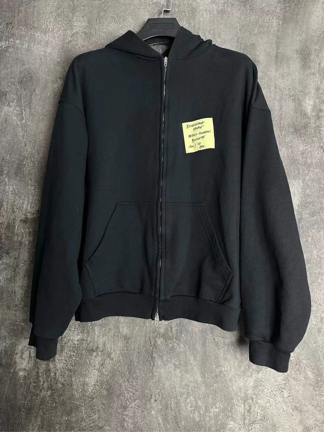 Balenciaga Balenciaga Sample Bouclette Zip Hoodie M Size US M / EU 48-50 / 2 - 2 Thumbnail