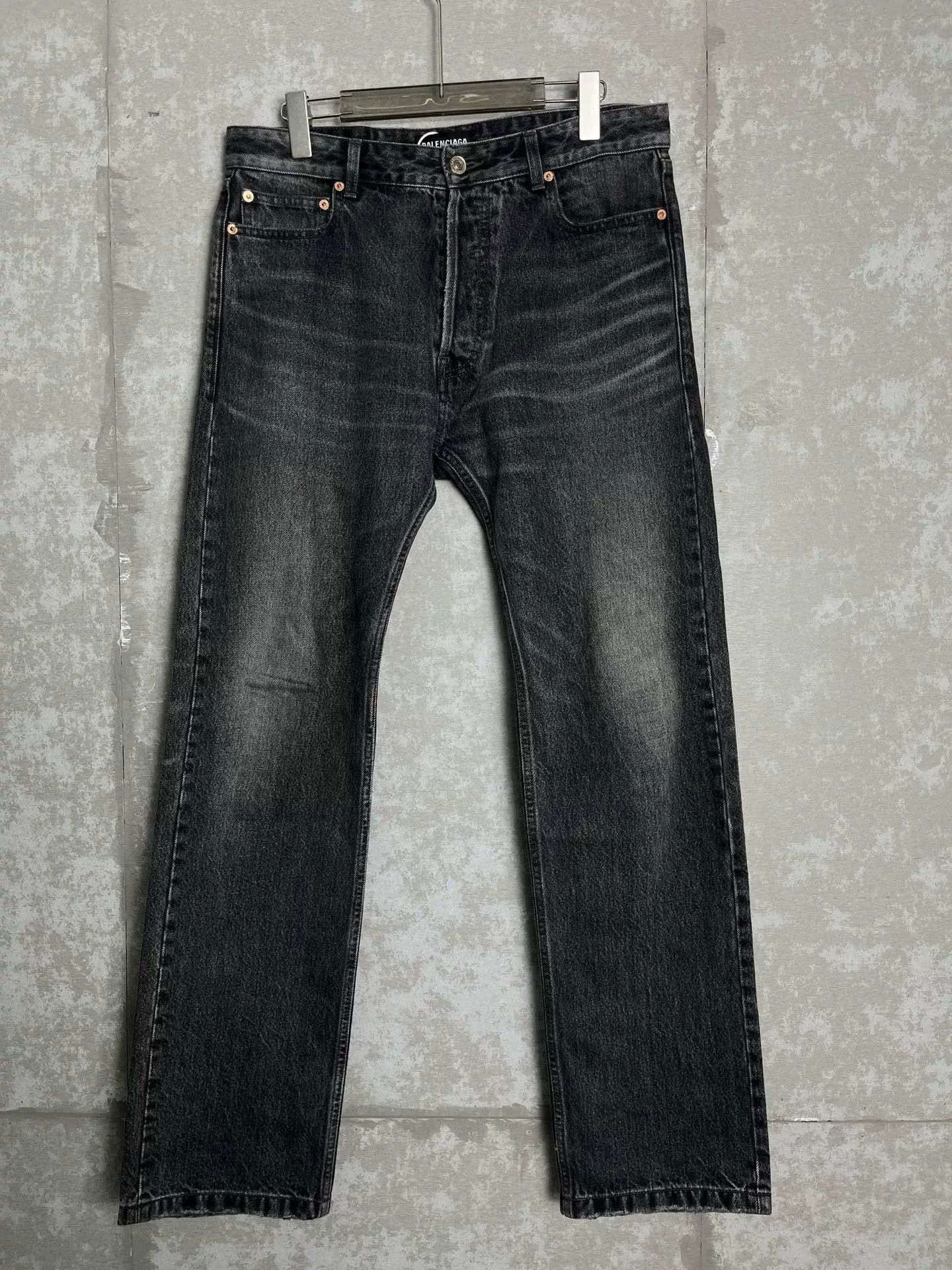 Balenciaga Balenciaga Washed Distressed Jeans 48 Size US 32 / EU 48 - 2 Thumbnail
