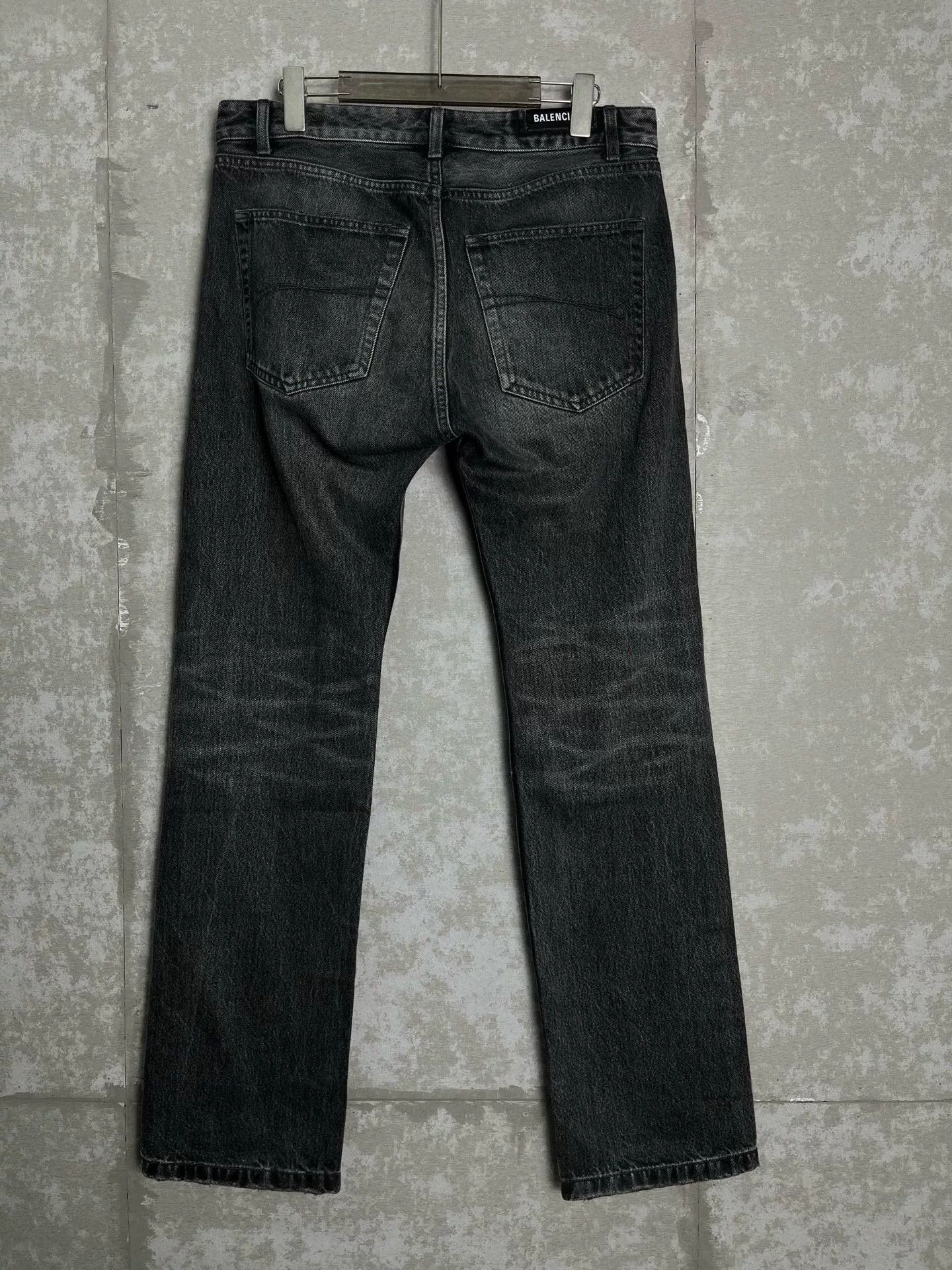 Balenciaga Balenciaga Washed Distressed Jeans 48 Size US 32 / EU 48 - 3 Thumbnail