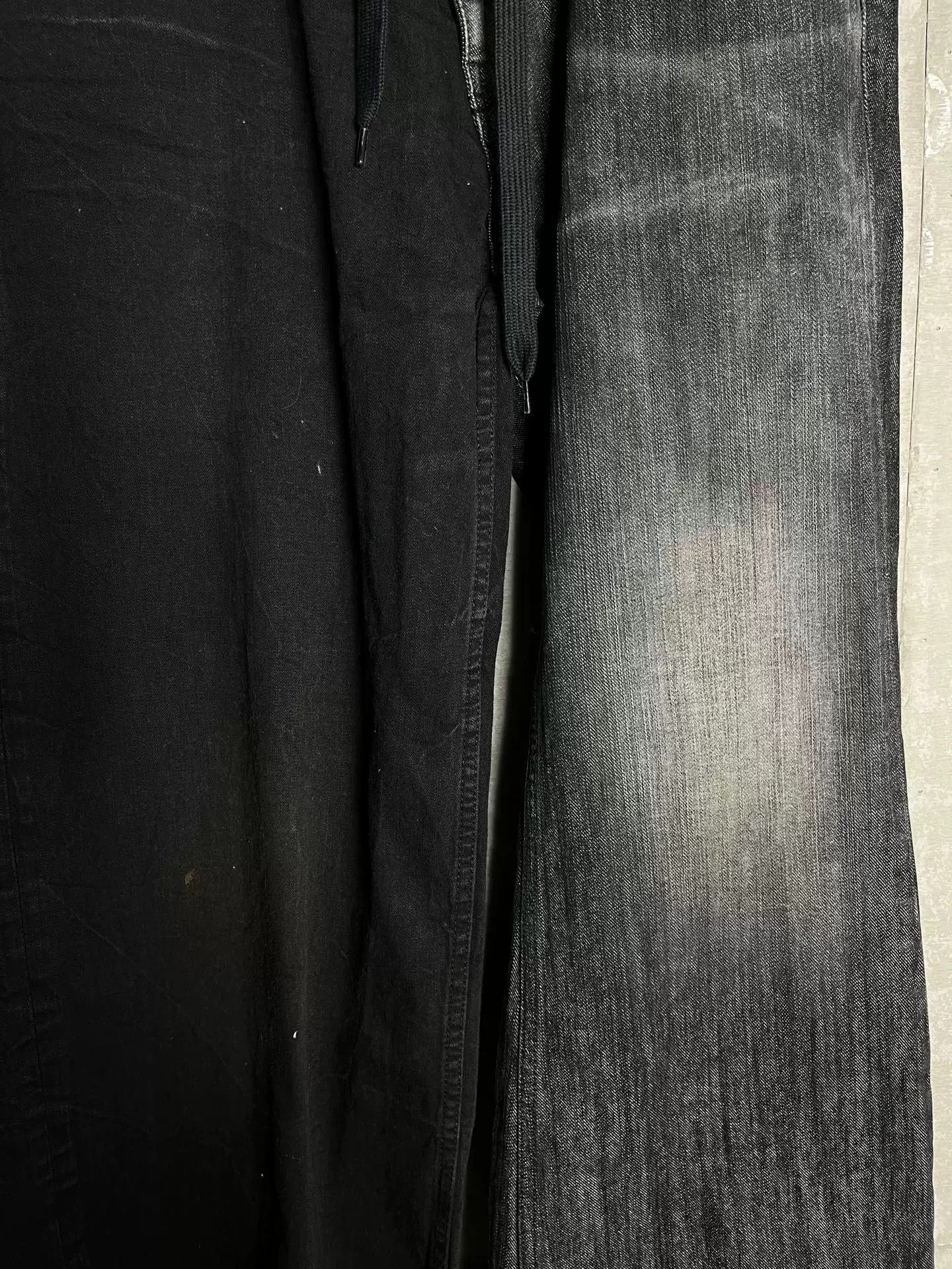 Balenciaga Balenciaga Spliced Two-Tone Denim Jeans S Size US 30 / EU 46 - 4 Thumbnail