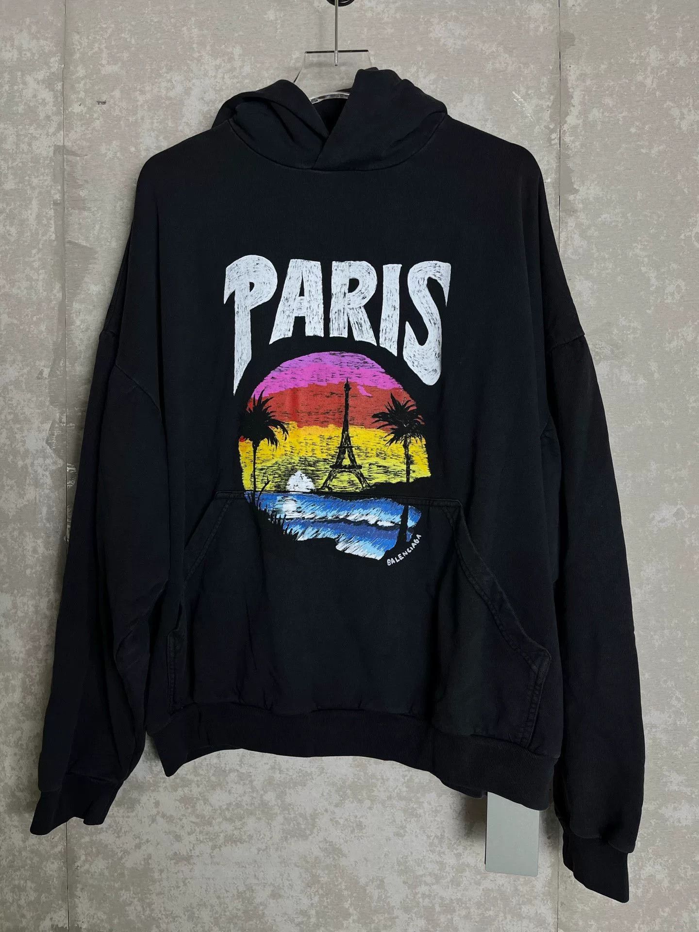 Balenciaga Balenciaga Tropical Print Hoodie Size 2 Size US M / EU 48-50 / 2 - 2 Thumbnail