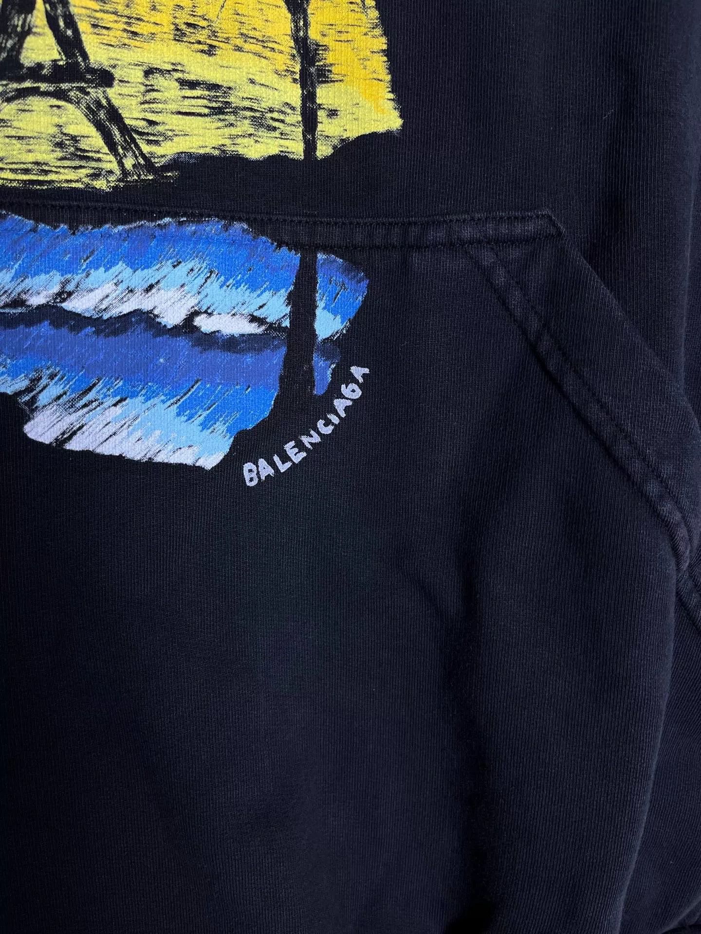 Balenciaga Balenciaga Tropical Print Hoodie Size 2 Size US M / EU 48-50 / 2 - 4 Thumbnail