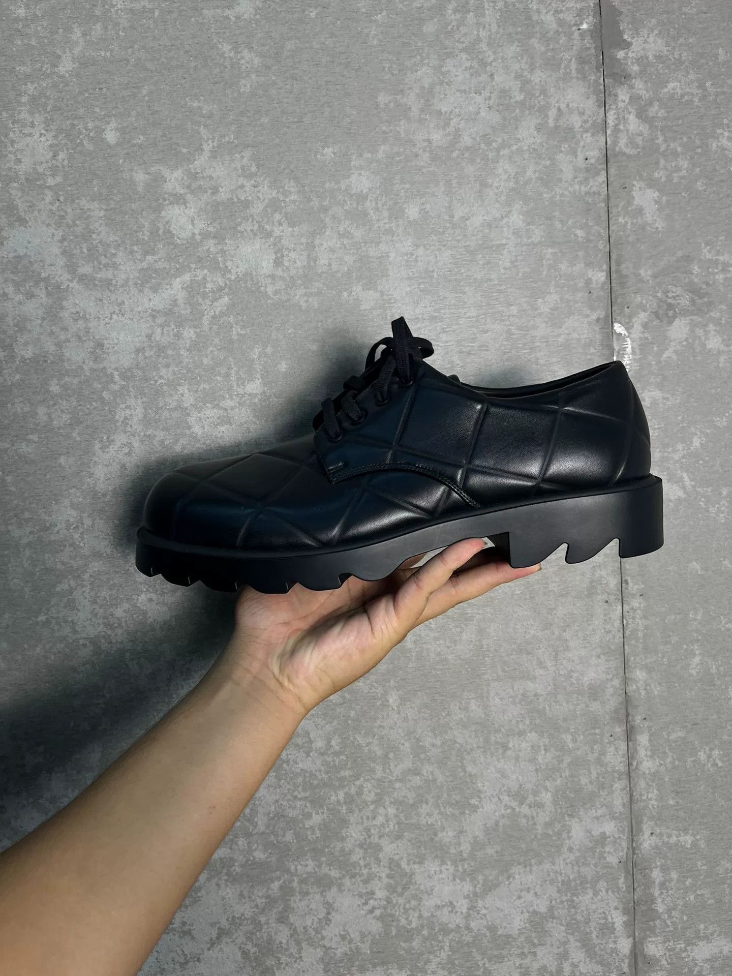 Bottega Veneta Bottega Veneta Quilted Puffy Derby Shoes US 9 Size US 9 / EU 42 - 2 Thumbnail