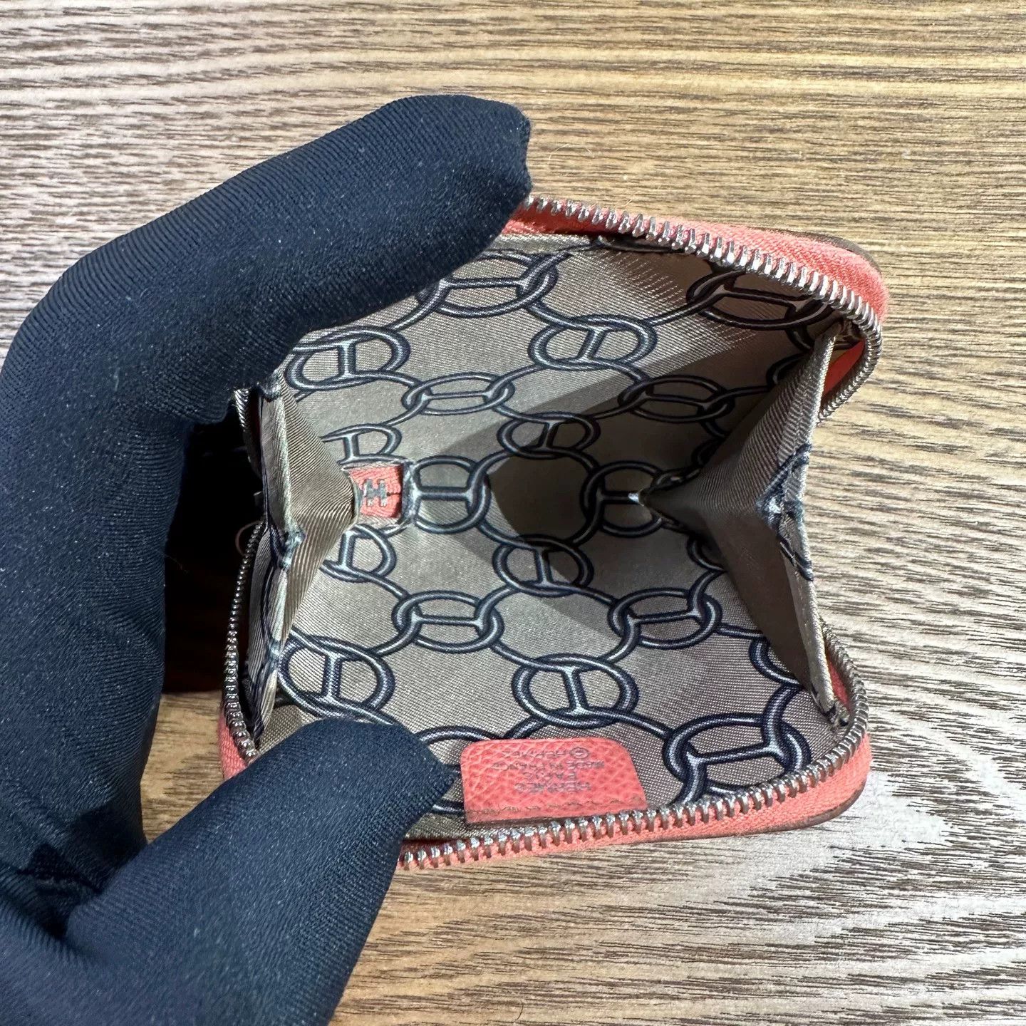 Hermes Hermes Leather Printed Shoulder Bag OS Women Size ONE SIZE - 4 Thumbnail
