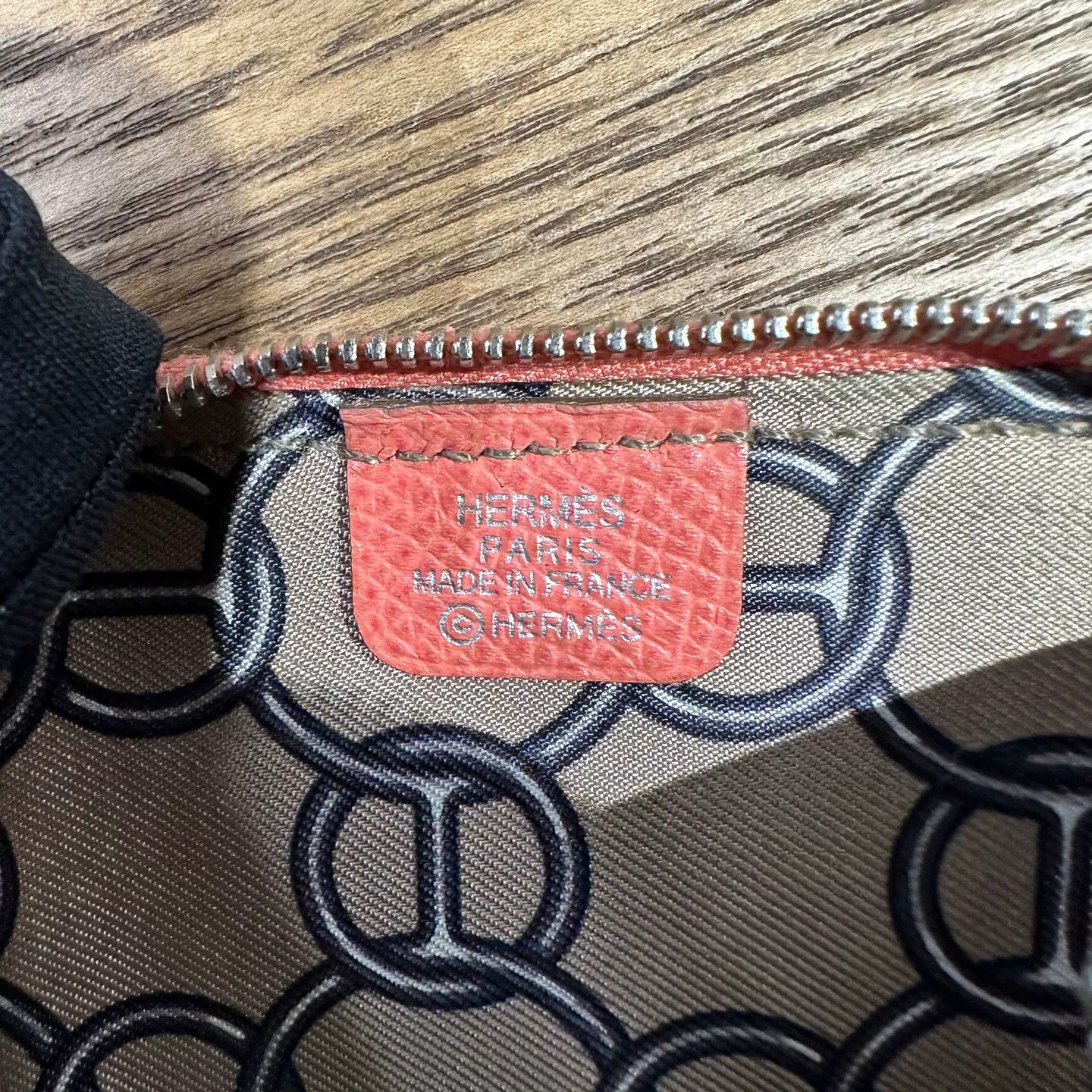 Hermes Hermes Leather Printed Shoulder Bag OS Women Size ONE SIZE - 5 Thumbnail