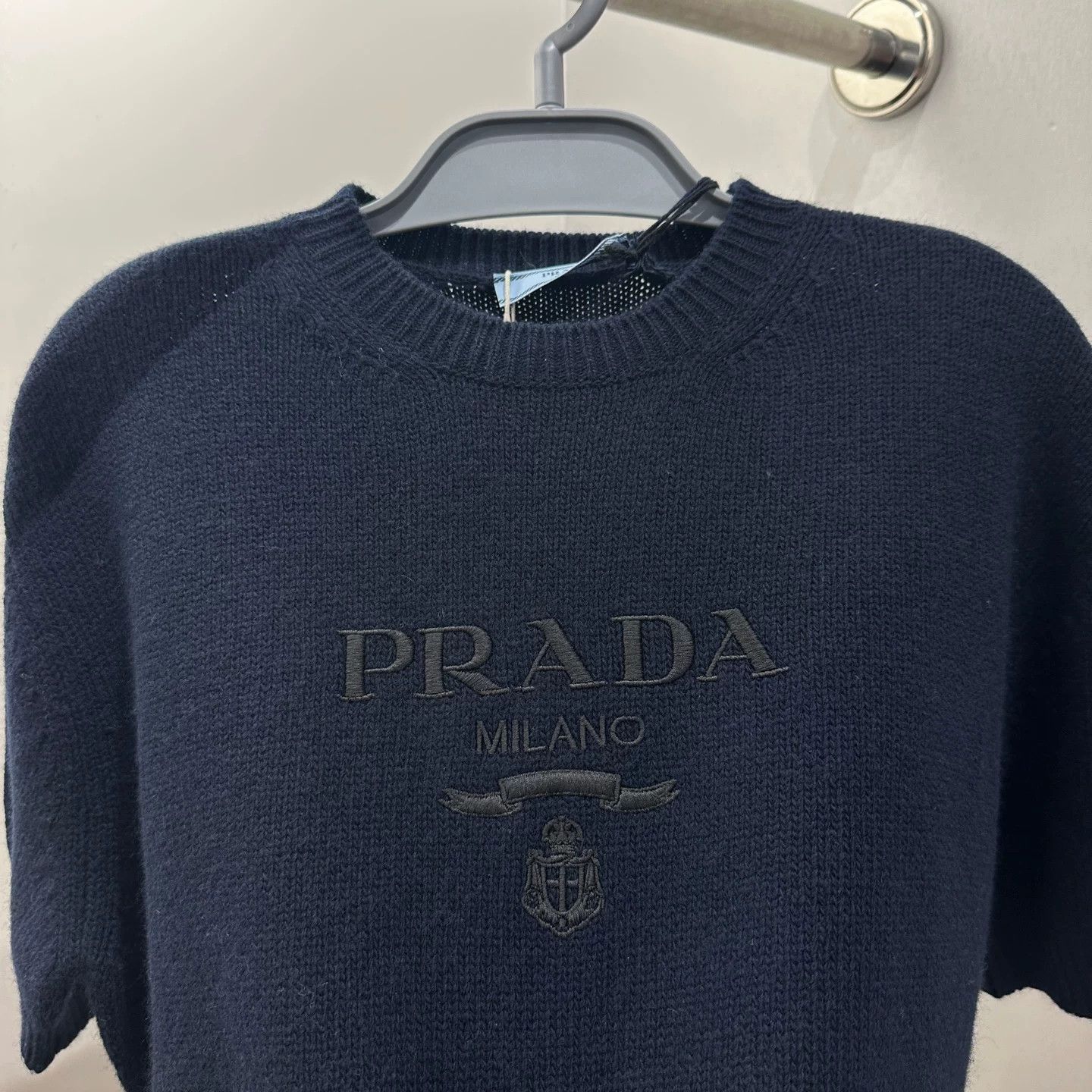 Prada Prada Knit T-Shirt it_40 Women Size S / US 4 / IT 40 - 6 Thumbnail