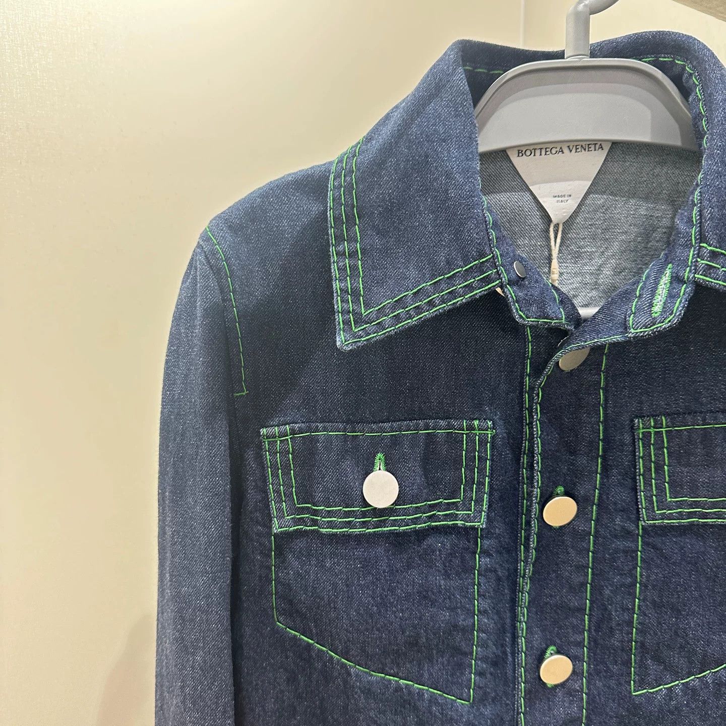 Bottega Veneta Bottega Veneta Blue Jacket it_36 Women Size XS / US 0-2 / IT 36-38 - 4 Thumbnail