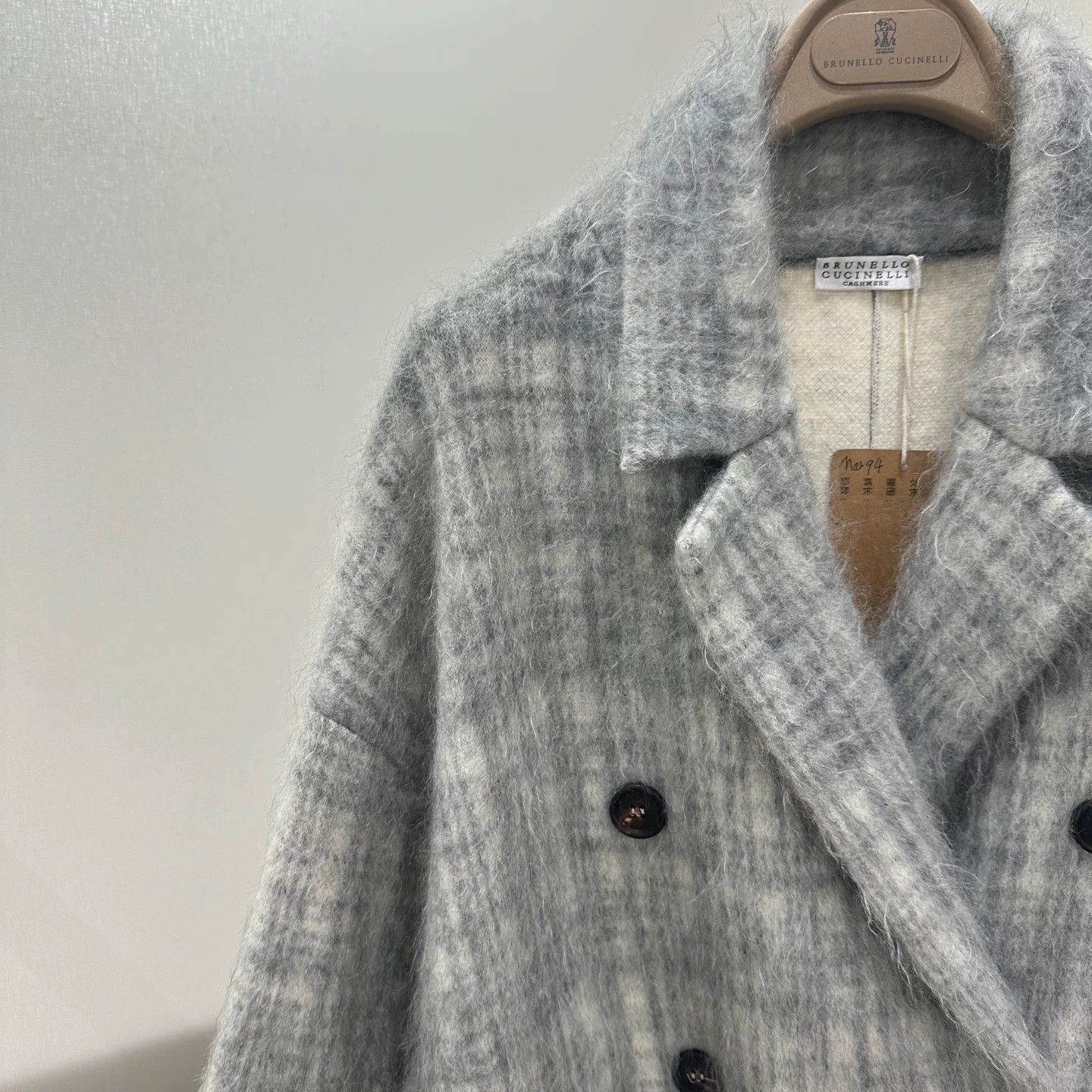 Brunello Cucinelli Brunello Cucinelli Formal Wool Jacket S Women Size S / US 4 / IT 40 - 4 Thumbnail