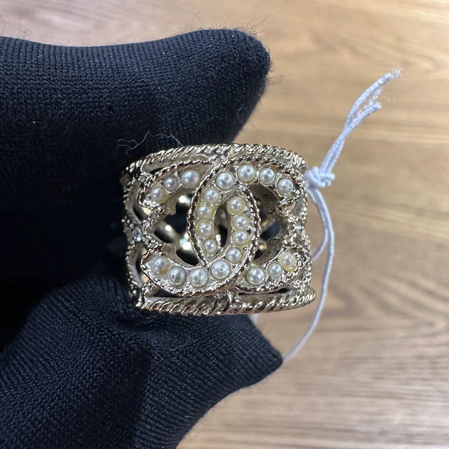 Chanel Chanel Retro Ring OS Women Size ONE SIZE - 2 Thumbnail