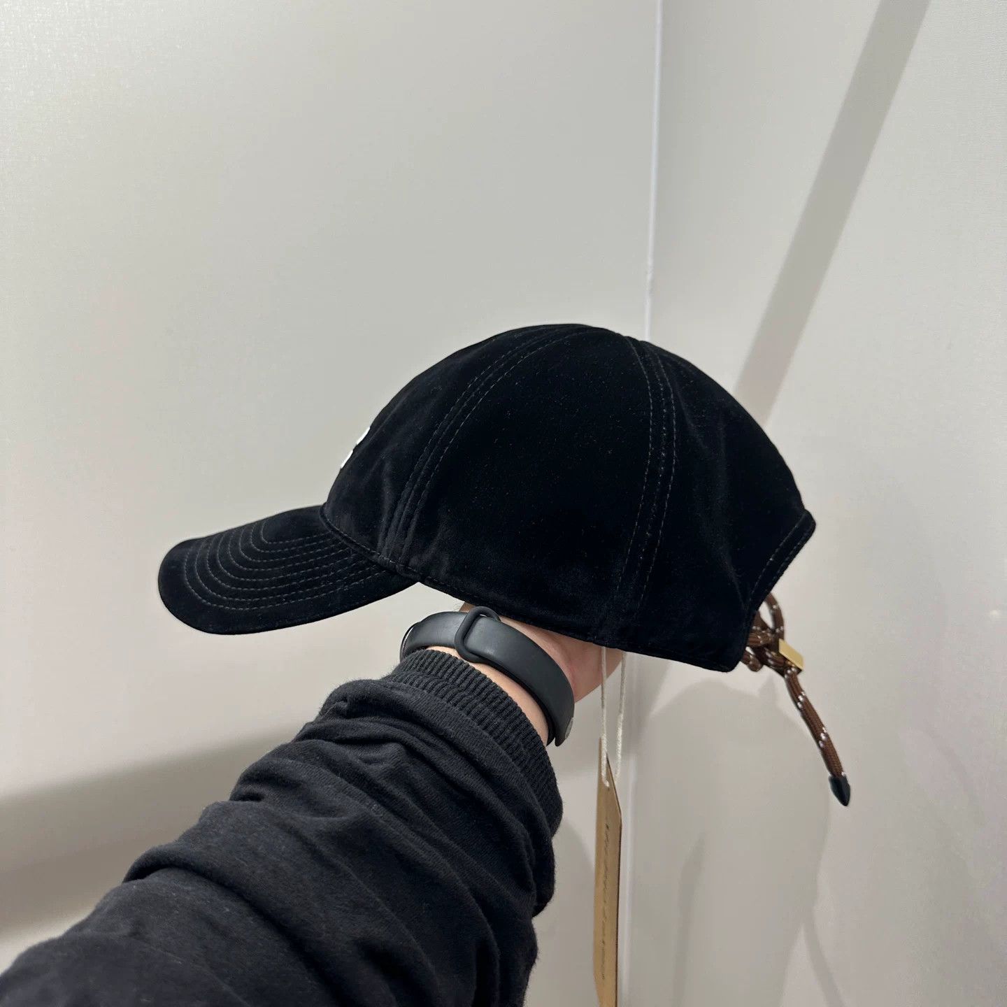 Miu Miu Miu Miu Velvet Hat one size Men Size ONE SIZE - 4 Thumbnail