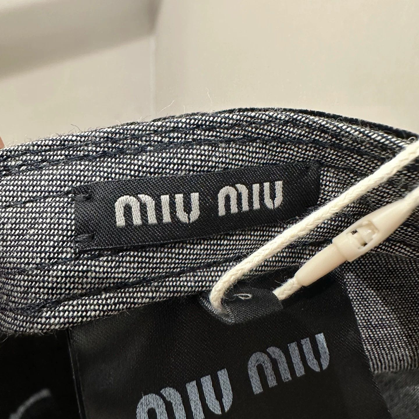 Miu Miu Miu Miu Velvet Hat one size Men Size ONE SIZE - 6 Thumbnail