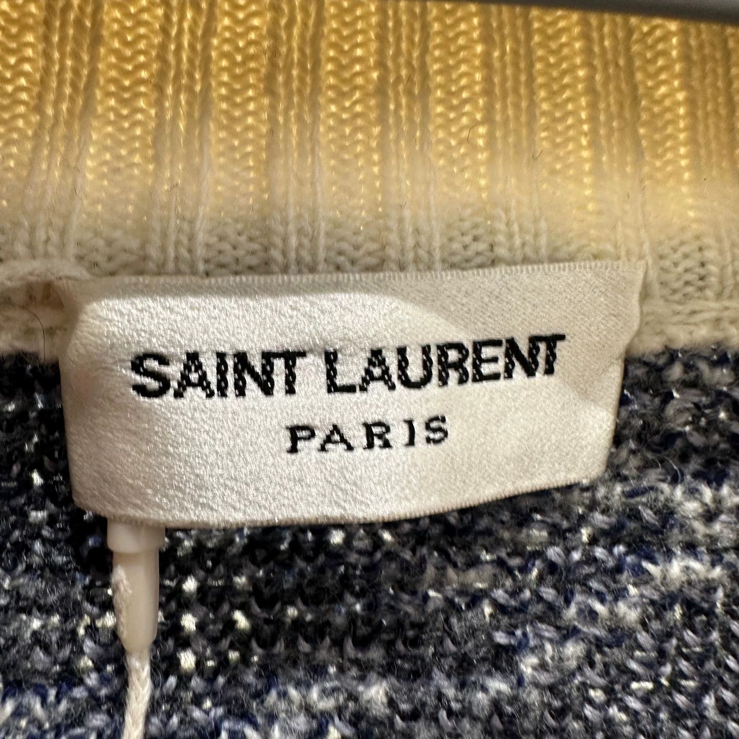 Saint Laurent Paris Saint Laurent Paris Plaid T-Shirt S Women Size S / US 4 / IT 40 - 3 Thumbnail