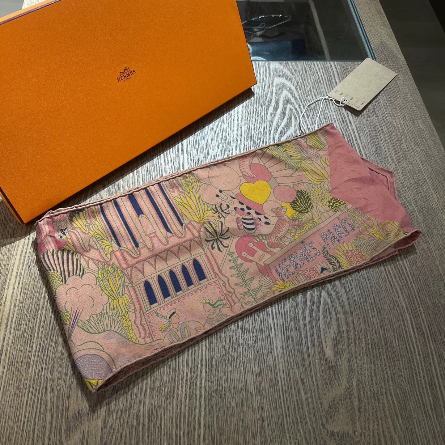 Hermes Hermes Printed Graphic Scarf one size Men Size ONE SIZE - 5 Thumbnail