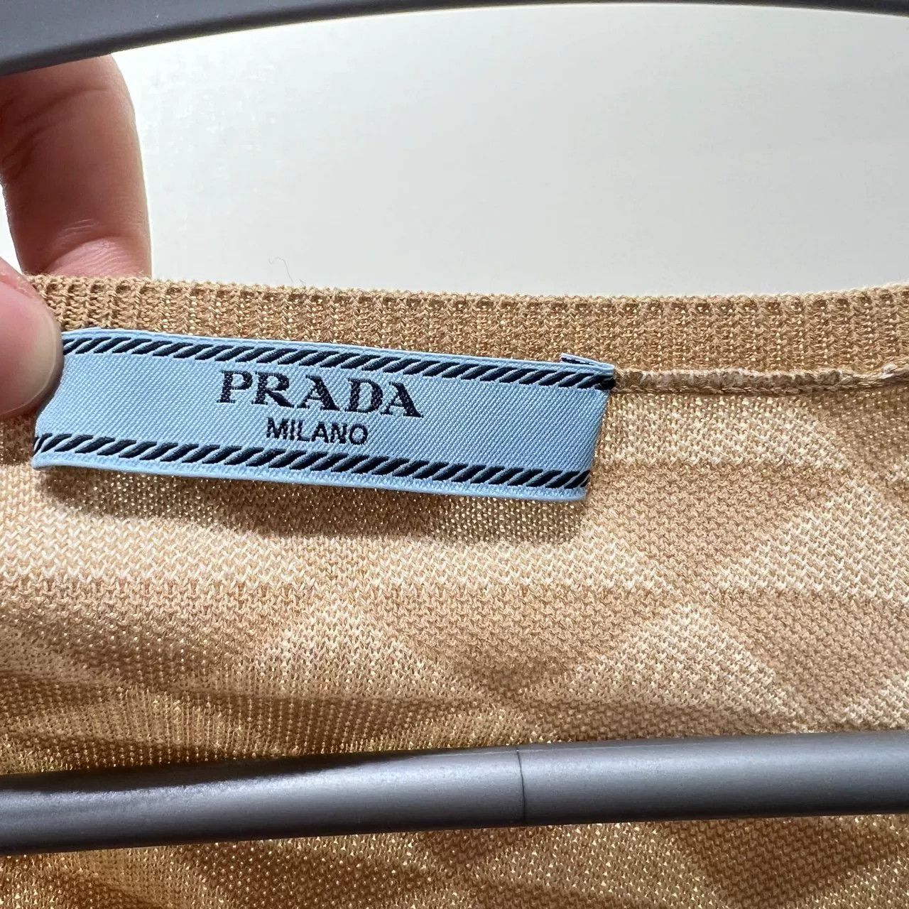 Prada Prada Knit Graphic Brown Sweater it_36 Women Size XS / US 0-2 / IT 36-38 - 3 Thumbnail