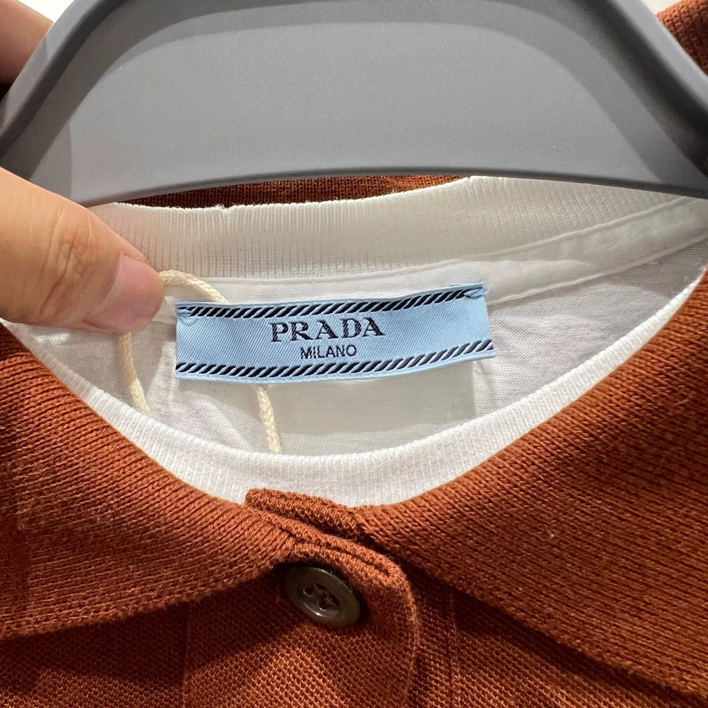Prada Prada Cotton T-Shirt it_36 Women Size XS / US 0-2 / IT 36-38 - 2 Thumbnail