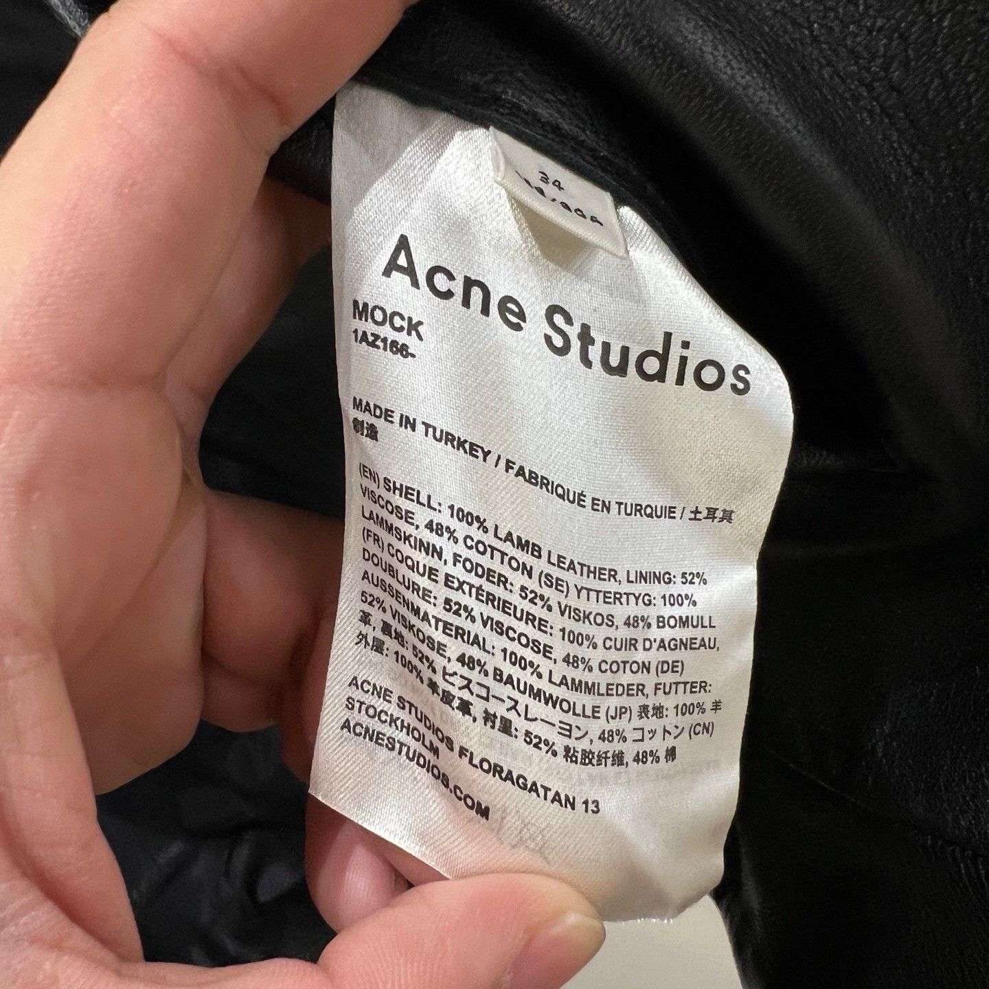 Acne Studios Acne Studios Leather Jacket us_4 Women Size S / US 4 / IT 40 - 4 Thumbnail
