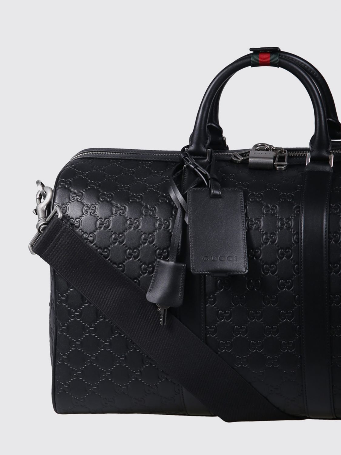 Gucci Gucci Travel Bag Men Black Size ONE SIZE - 3 Thumbnail
