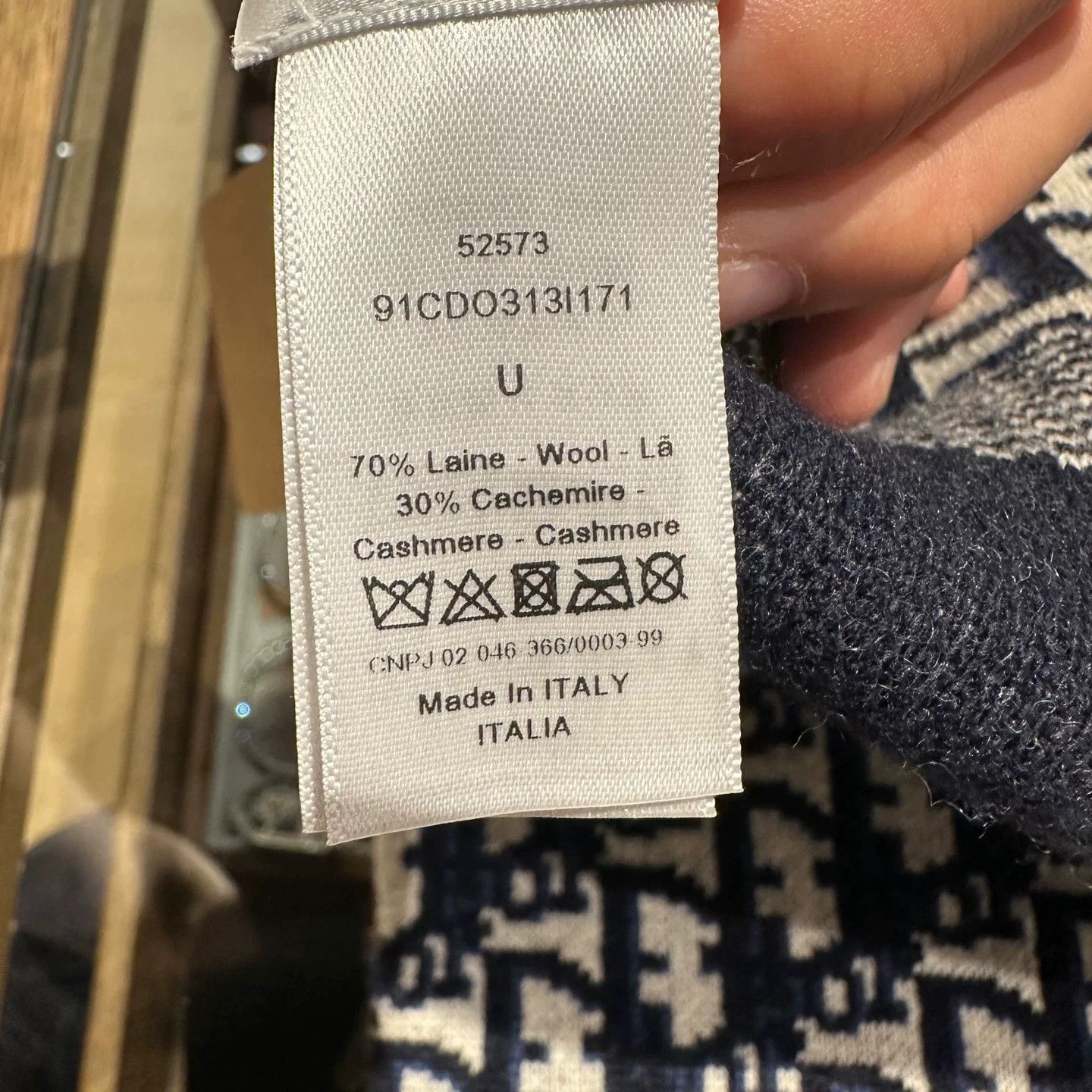 Dior Dior Scarf one size Men Size ONE SIZE - 4 Thumbnail