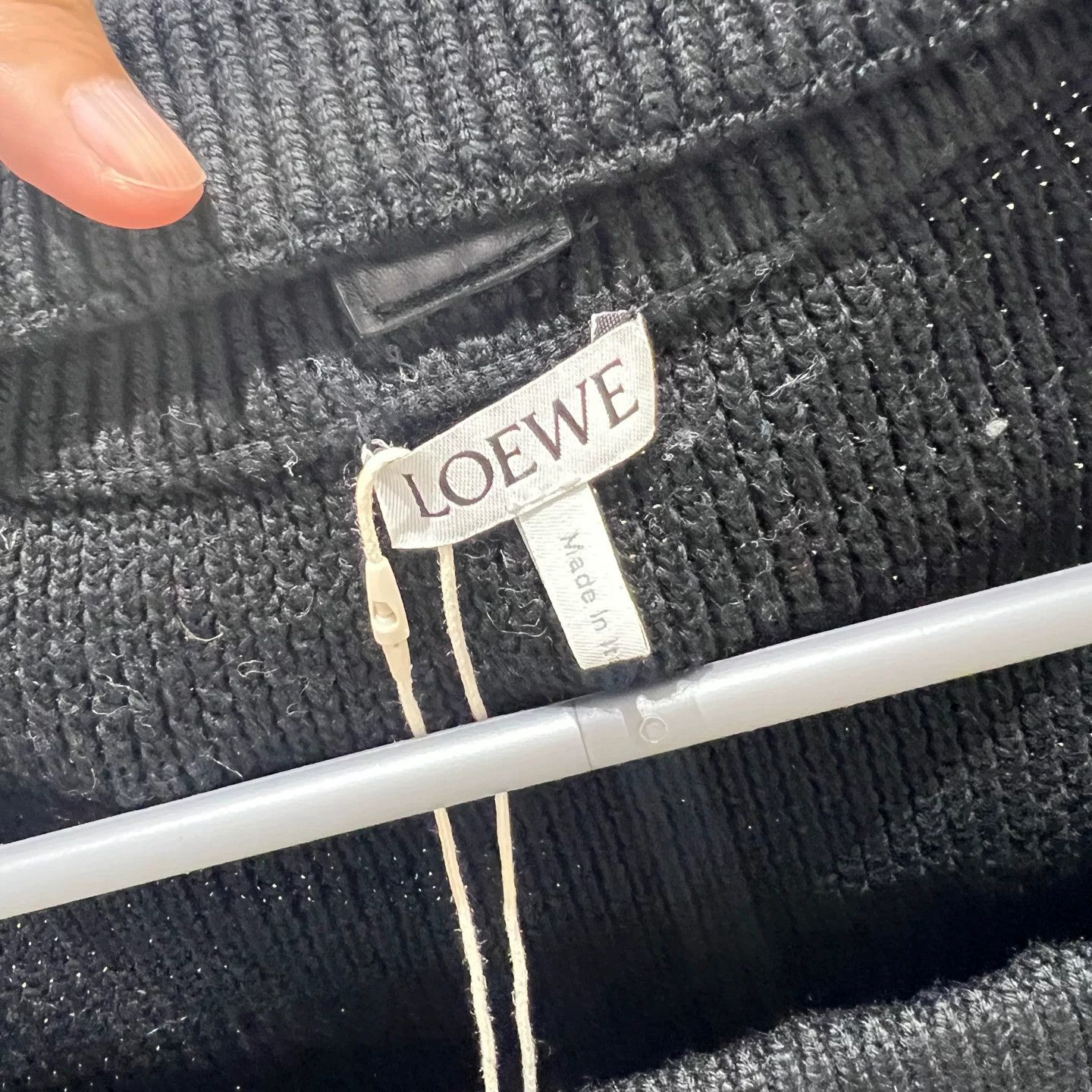 Loewe Loewe Wool Cropped T-Shirt S Women Size S / US 4 / IT 40 - 3 Thumbnail
