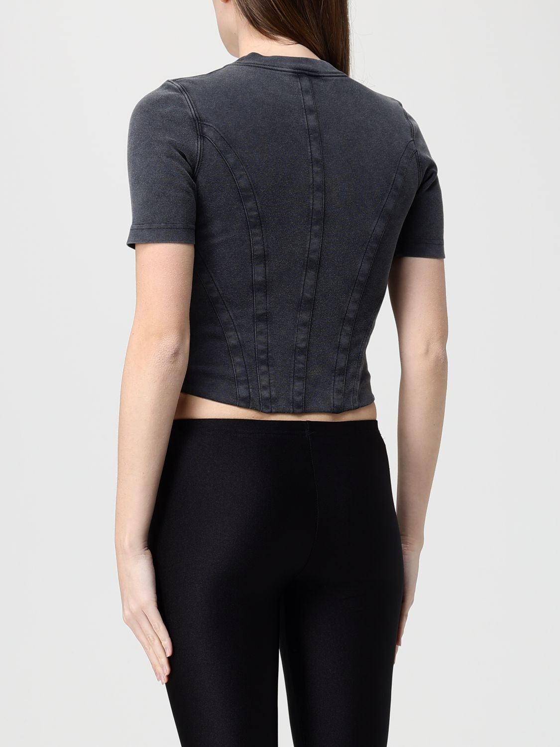 Balenciaga Balenciaga T-Shirt Woman Black 1 Size M / US 6-8 / IT 42-44 - 3 Thumbnail