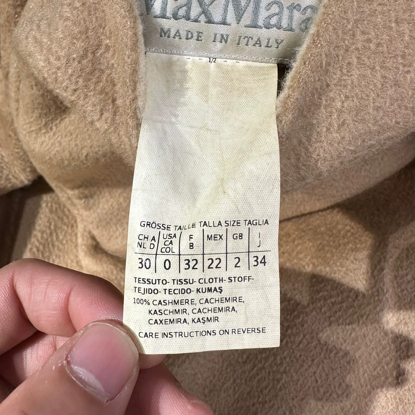 Max Mara Max Mara Coat S Women Size S / US 4 / IT 40 - 4 Thumbnail