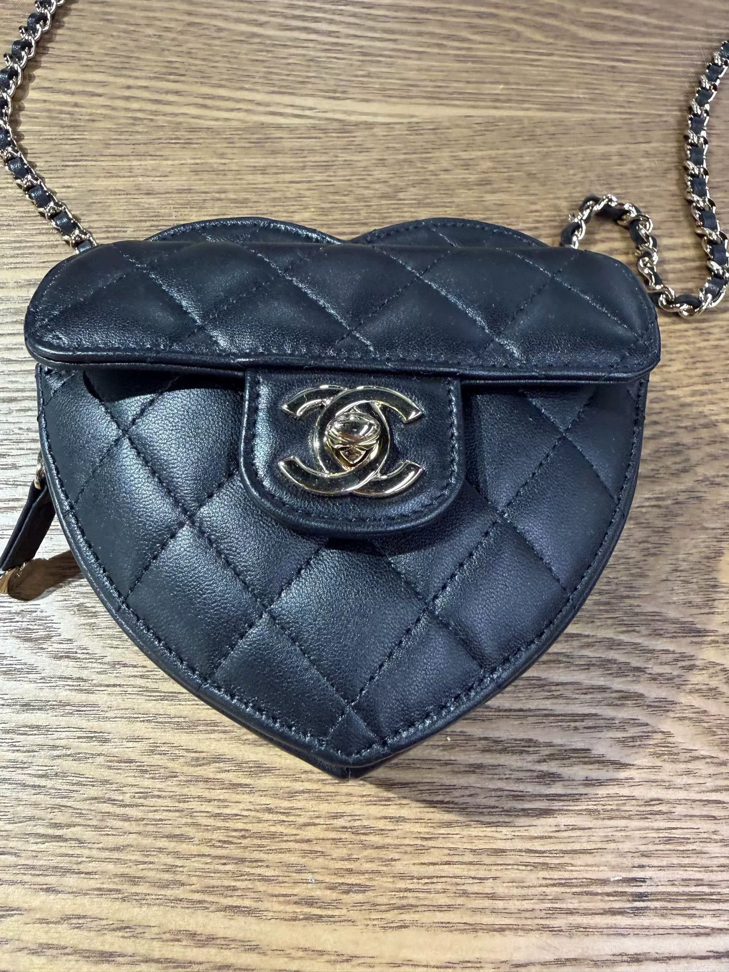 Chanel Chanel Leather Shoulder Bag OS Women Size ONE SIZE - 2 Thumbnail