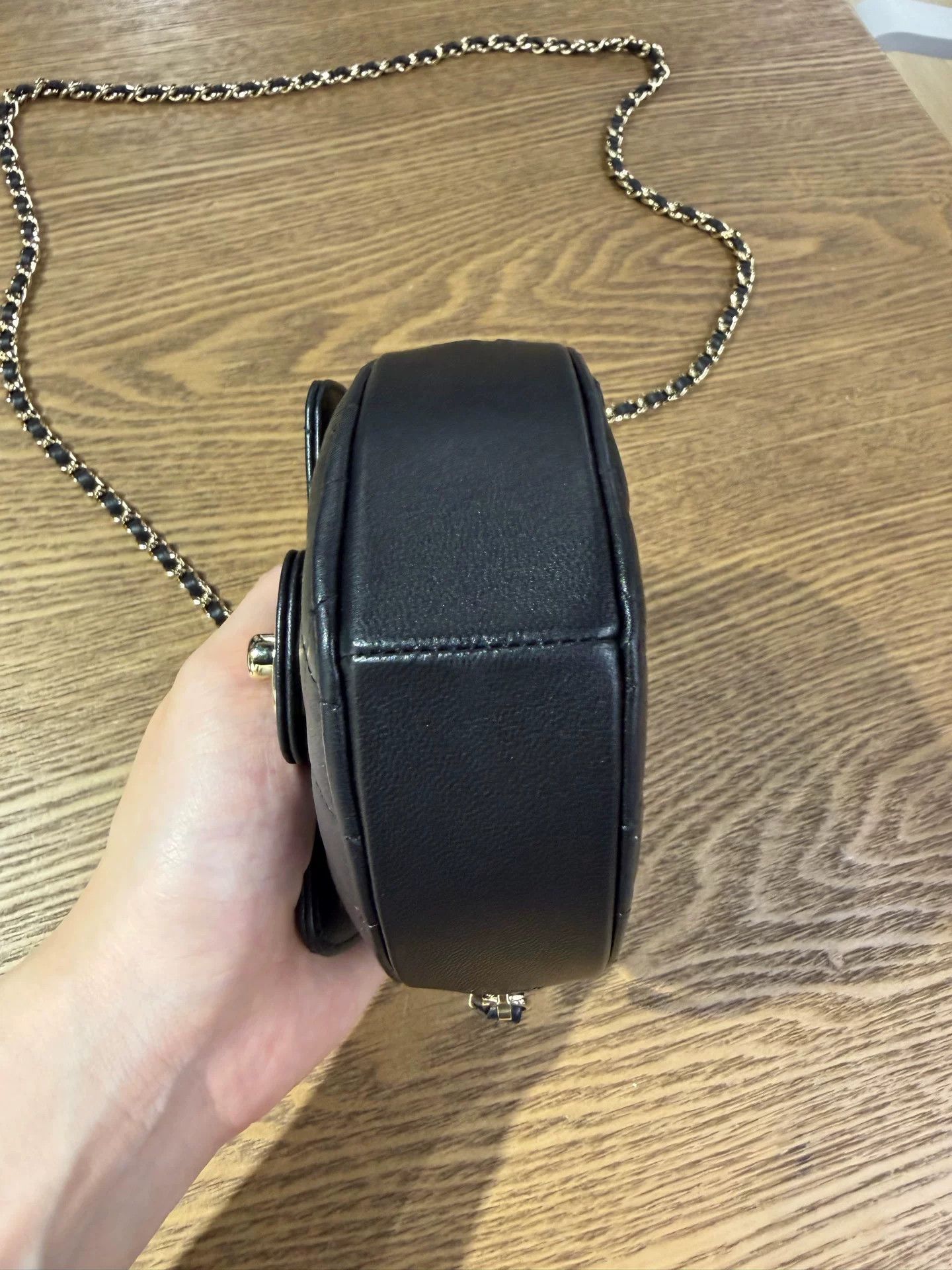 Chanel Chanel Leather Shoulder Bag OS Women Size ONE SIZE - 3 Thumbnail