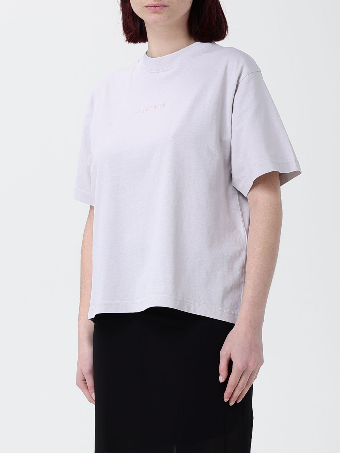 Balenciaga Balenciaga T-Shirt Woman Yellow Cream Size XS / US 0-2 / IT 36-38 - 3 Thumbnail