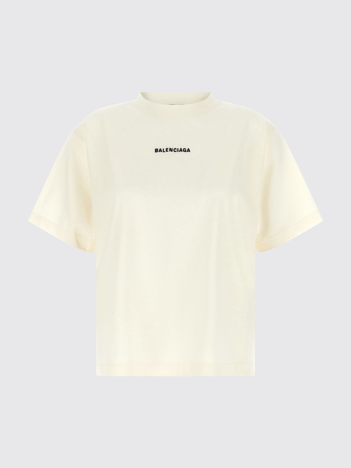 Balenciaga Balenciaga T-Shirt Woman White Size XS / US 0-2 / IT 36-38 - 2 Thumbnail