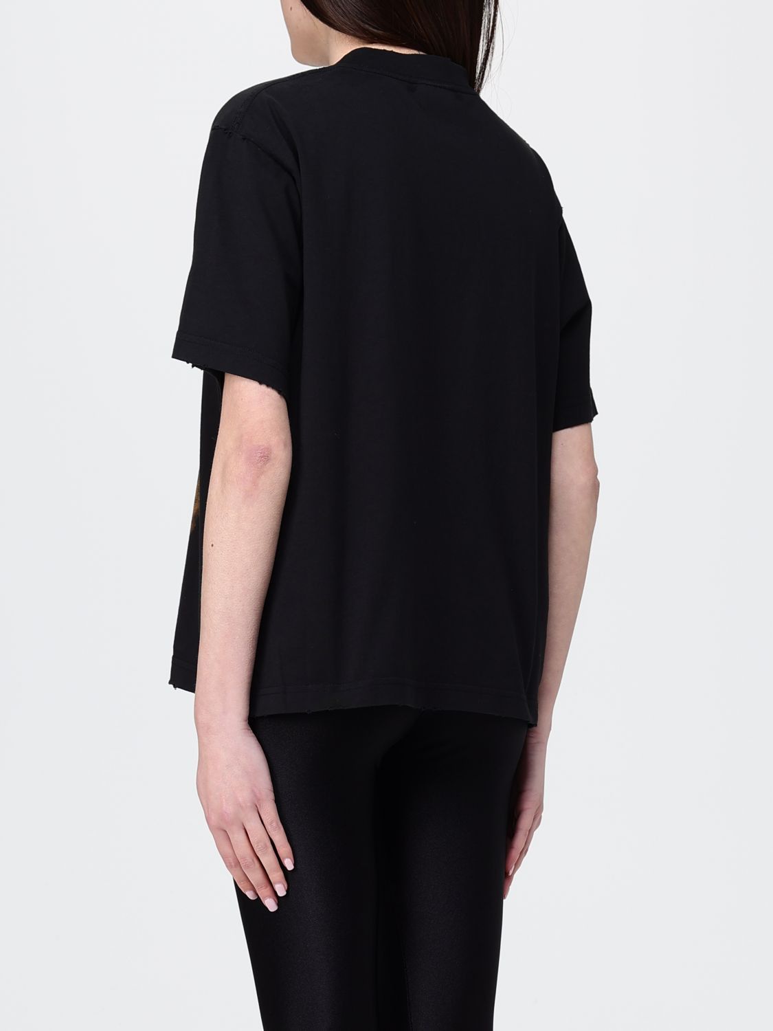 Balenciaga Balenciaga T-Shirt Woman Black Size M / US 6-8 / IT 42-44 - 3 Thumbnail
