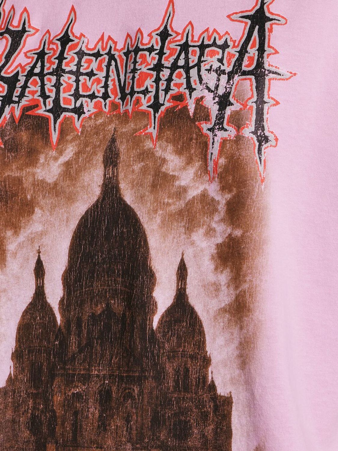 Balenciaga Balenciaga T-Shirt Woman Pink Size M / US 6-8 / IT 42-44 - 4 Thumbnail