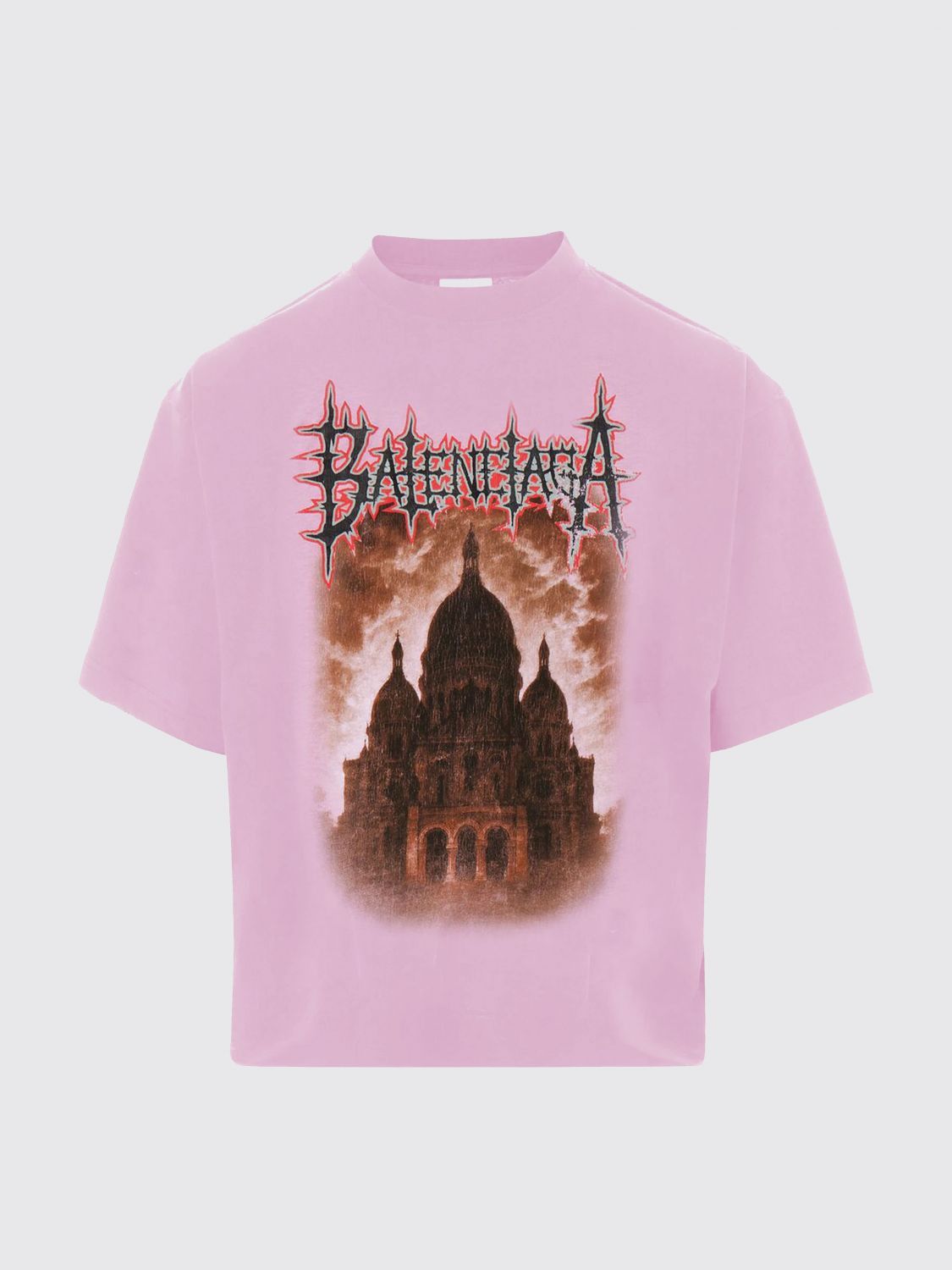 Balenciaga Balenciaga T-Shirt Woman Pink Size M / US 6-8 / IT 42-44 - 2 Thumbnail