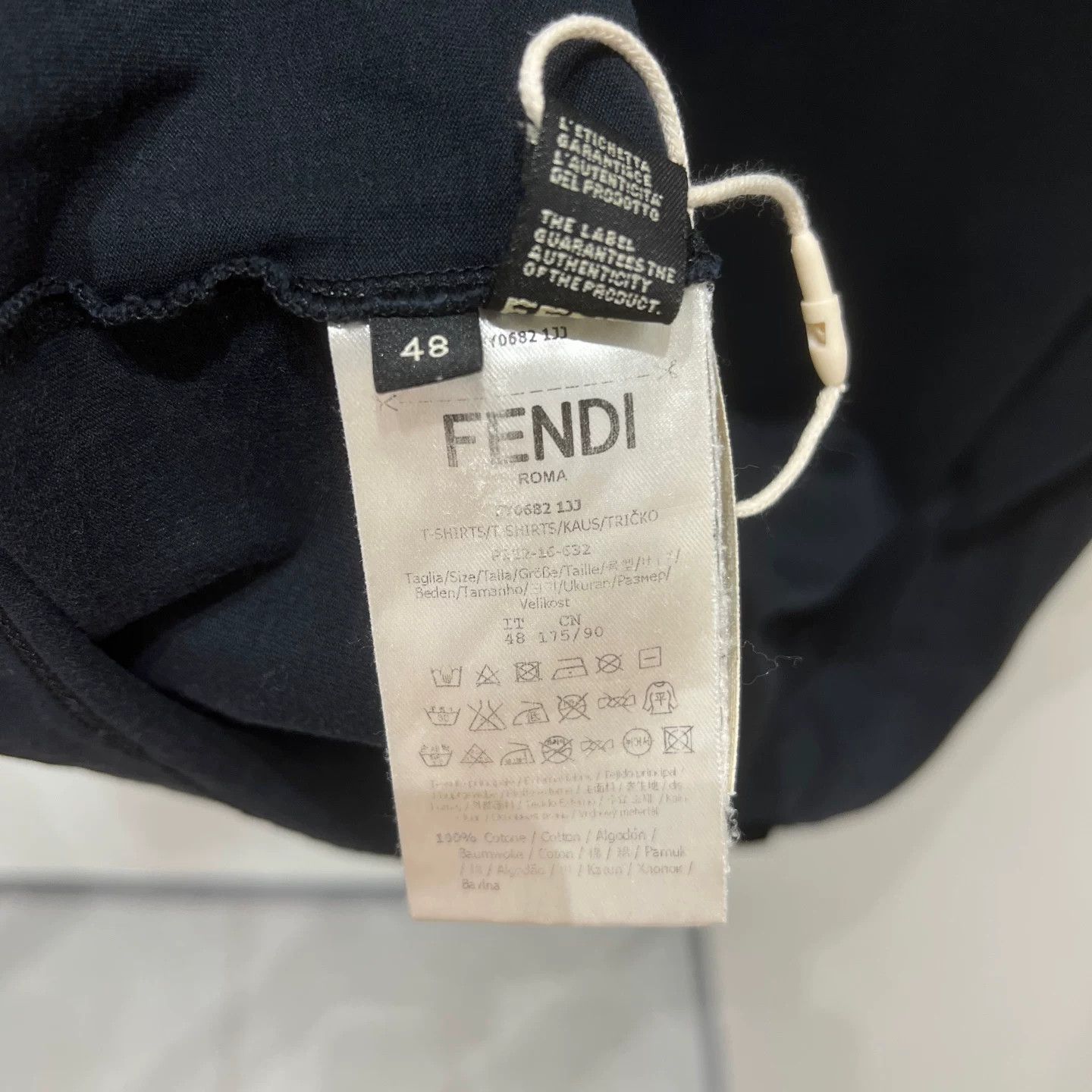 Fendi Fendi Cotton T-Shirt it_48 Women Size XL / US 12-14 / IT 48-50 - 4 Thumbnail