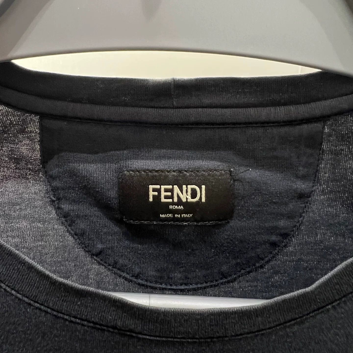 Fendi Fendi Cotton T-Shirt it_48 Women Size XL / US 12-14 / IT 48-50 - 3 Thumbnail