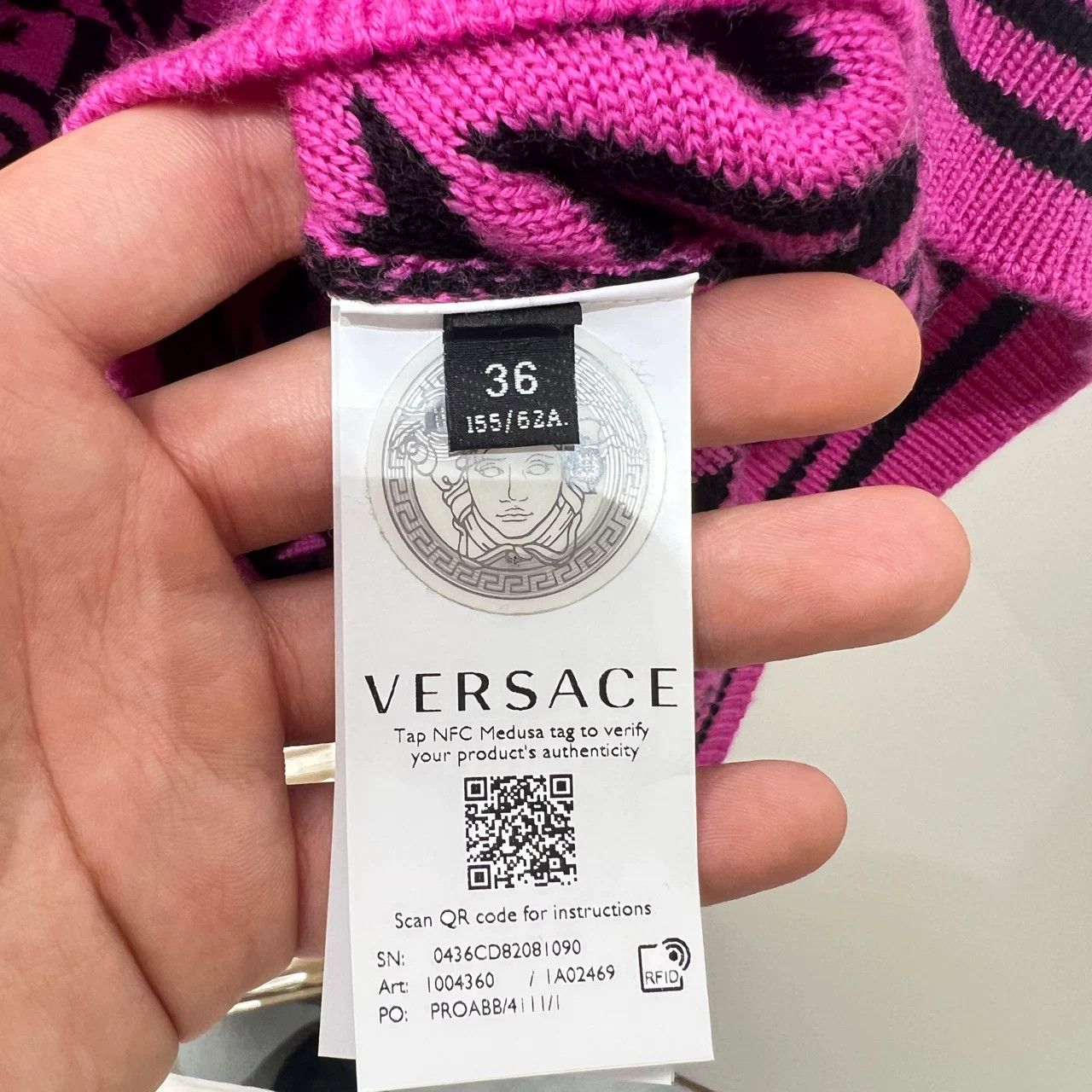 Versace Versace Cotton Jacket it_36 Women Size XS / US 0-2 / IT 36-38 - 4 Thumbnail